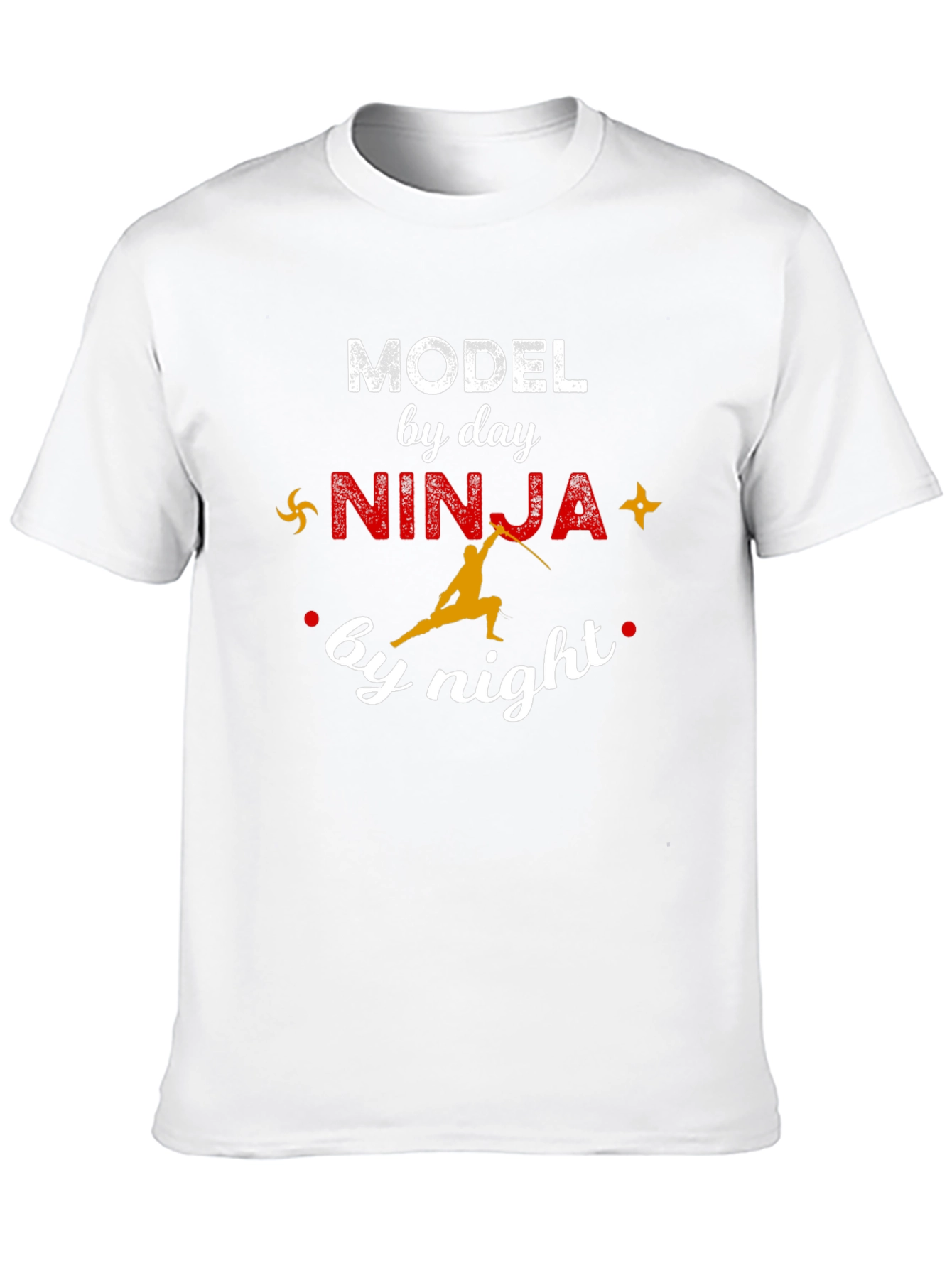Model by Day Ninja by Night Graphic Tee