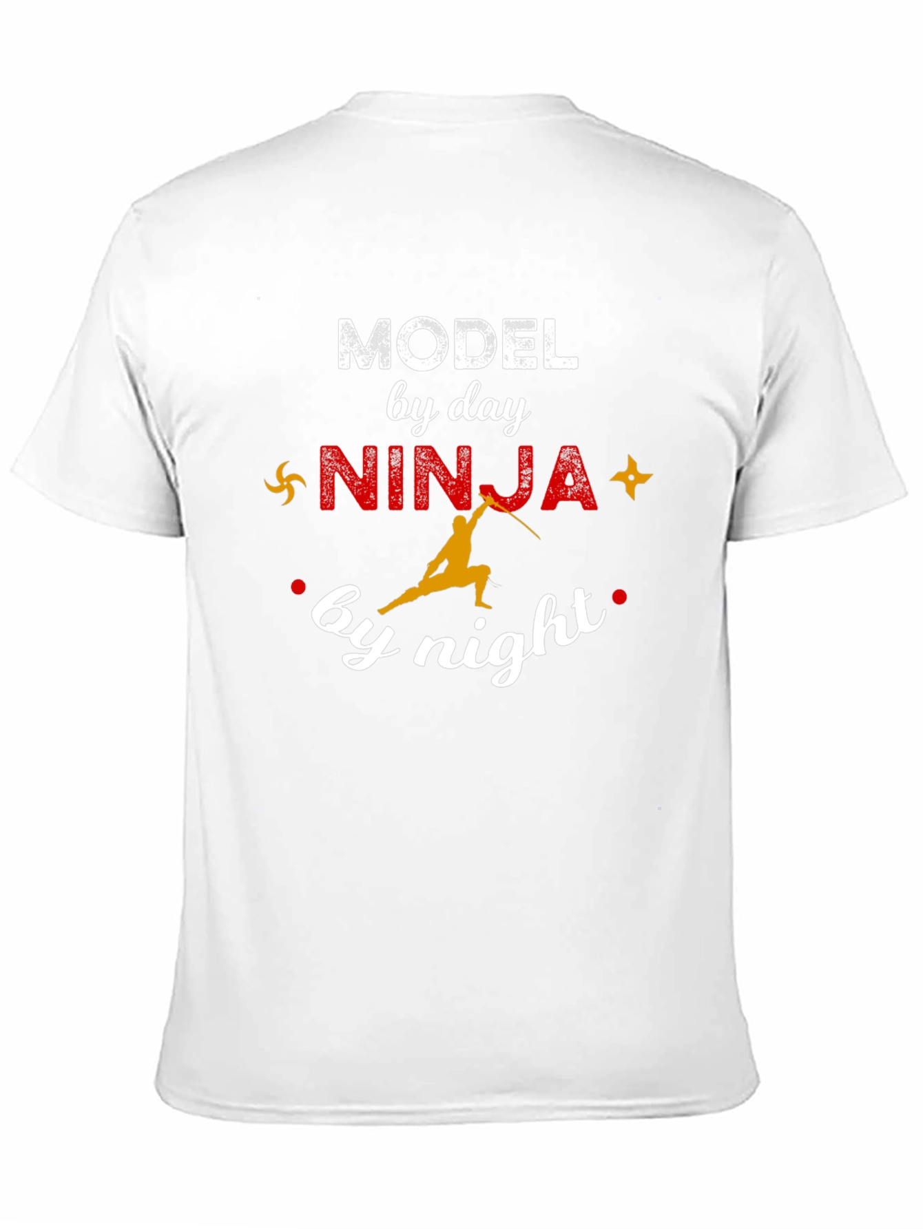 Model by Day Ninja by Night Graphic Tee