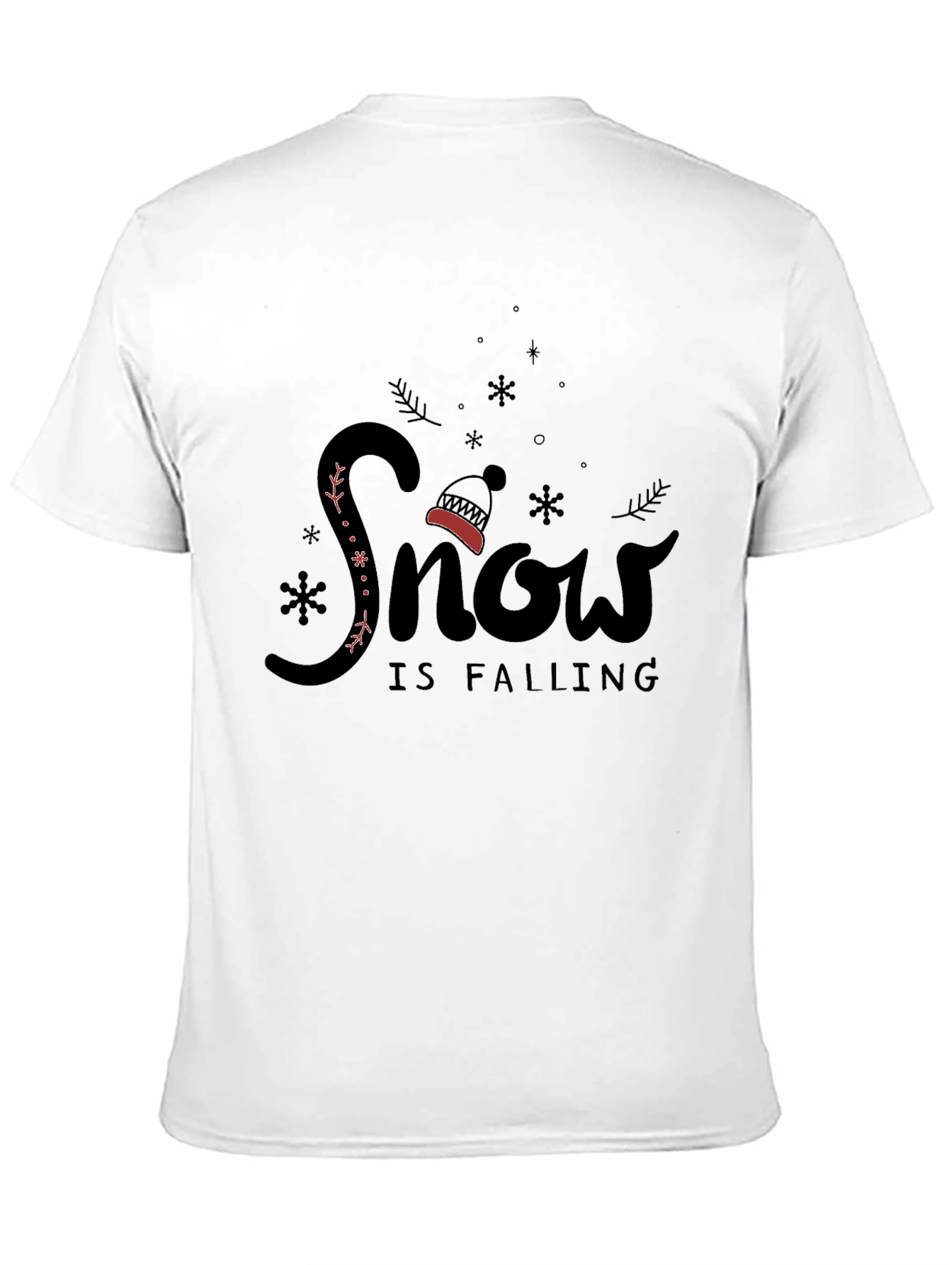 Snow is Falling Graphic T-Shirt