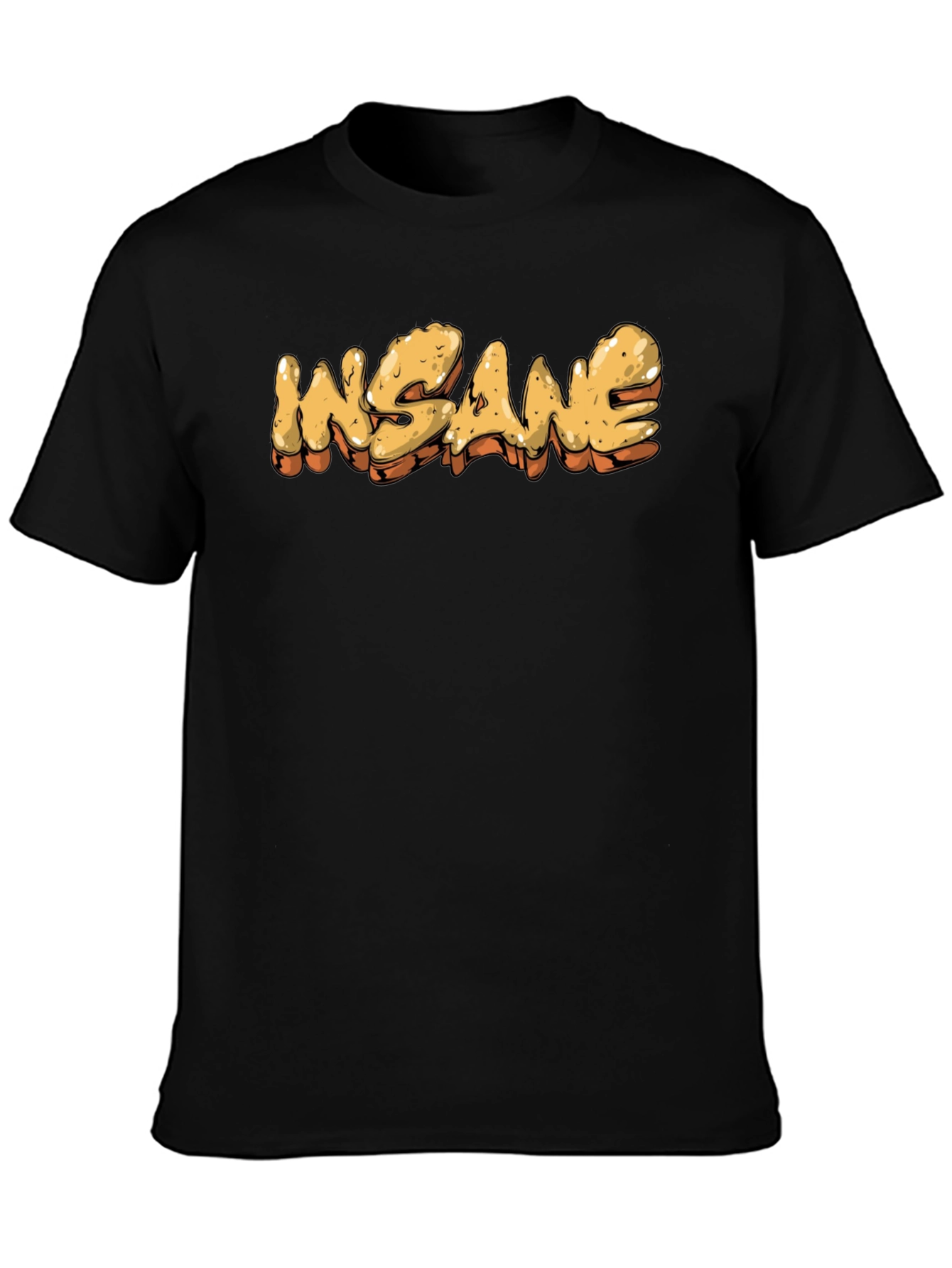 Insane Graphic T-Shirt - Black Tee