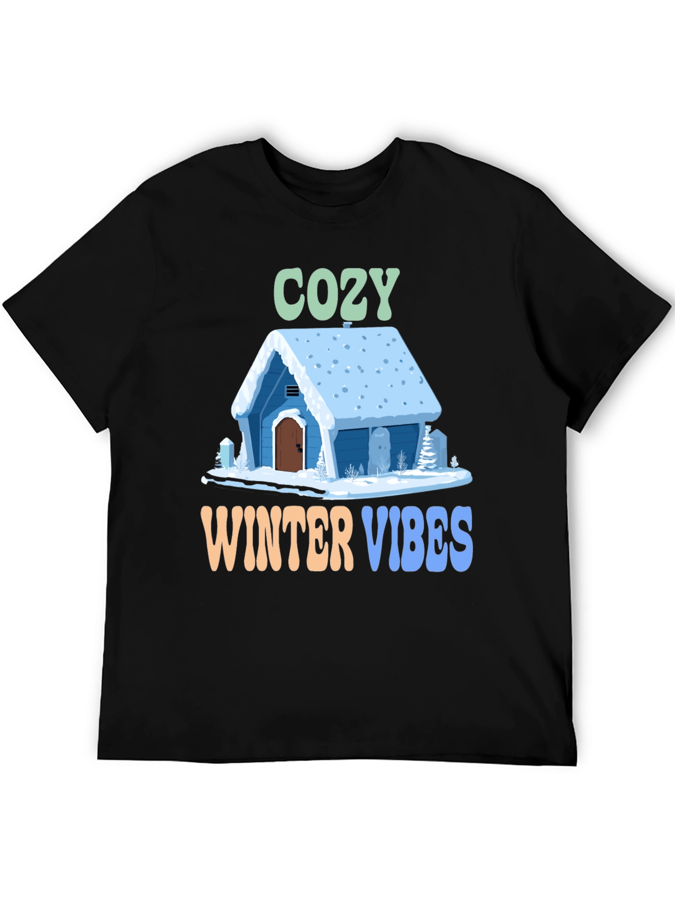 Cozy Winter Vibes Graphic Tee