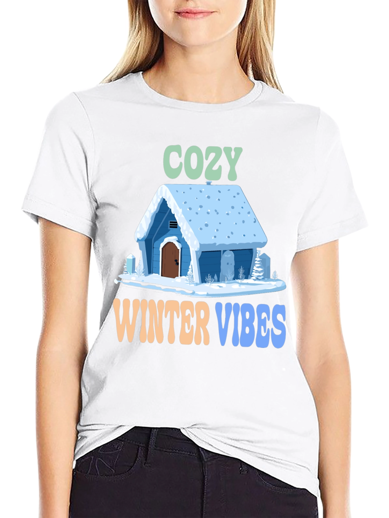 Cozy Winter Vibes Graphic Tee
