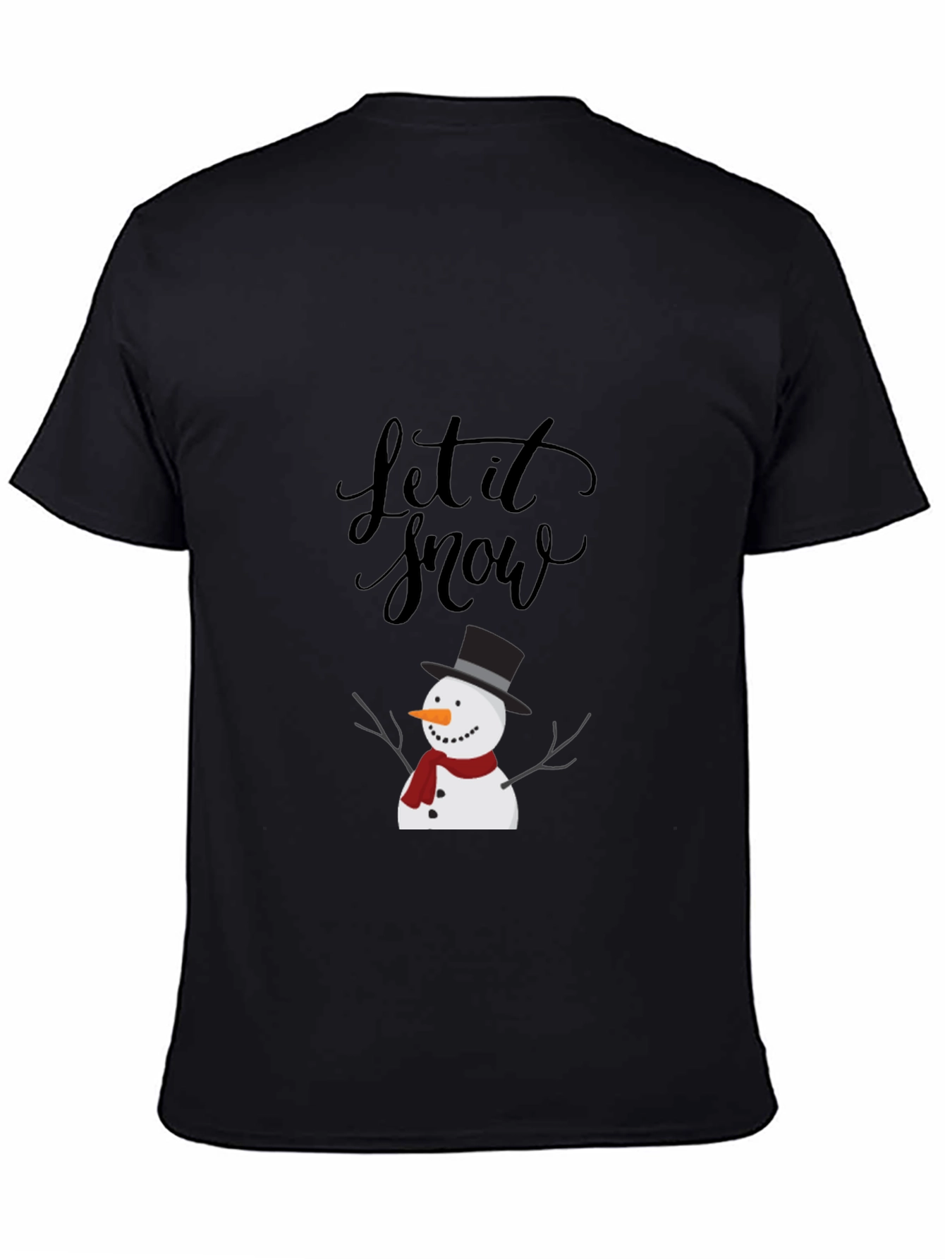 Let it Snow T-Shirt - Festive Winter Design