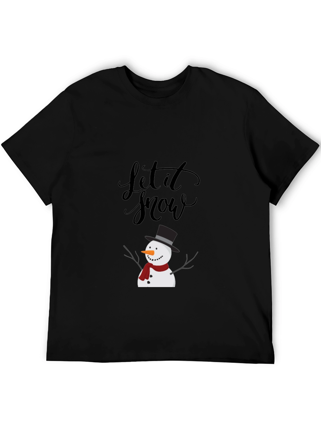 Let it Snow T-Shirt - Festive Winter Design