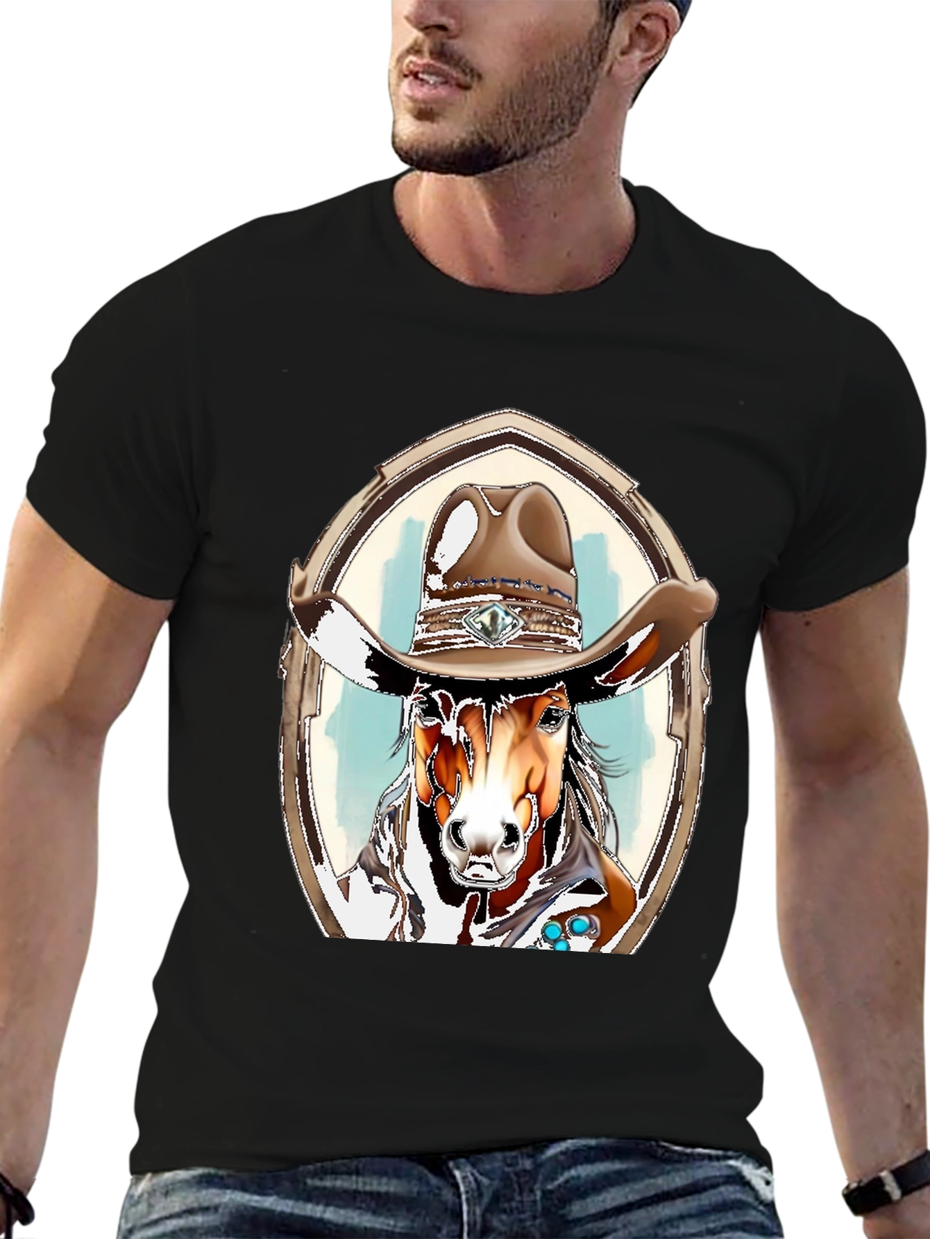 Cowboy Horse Graphic Tee