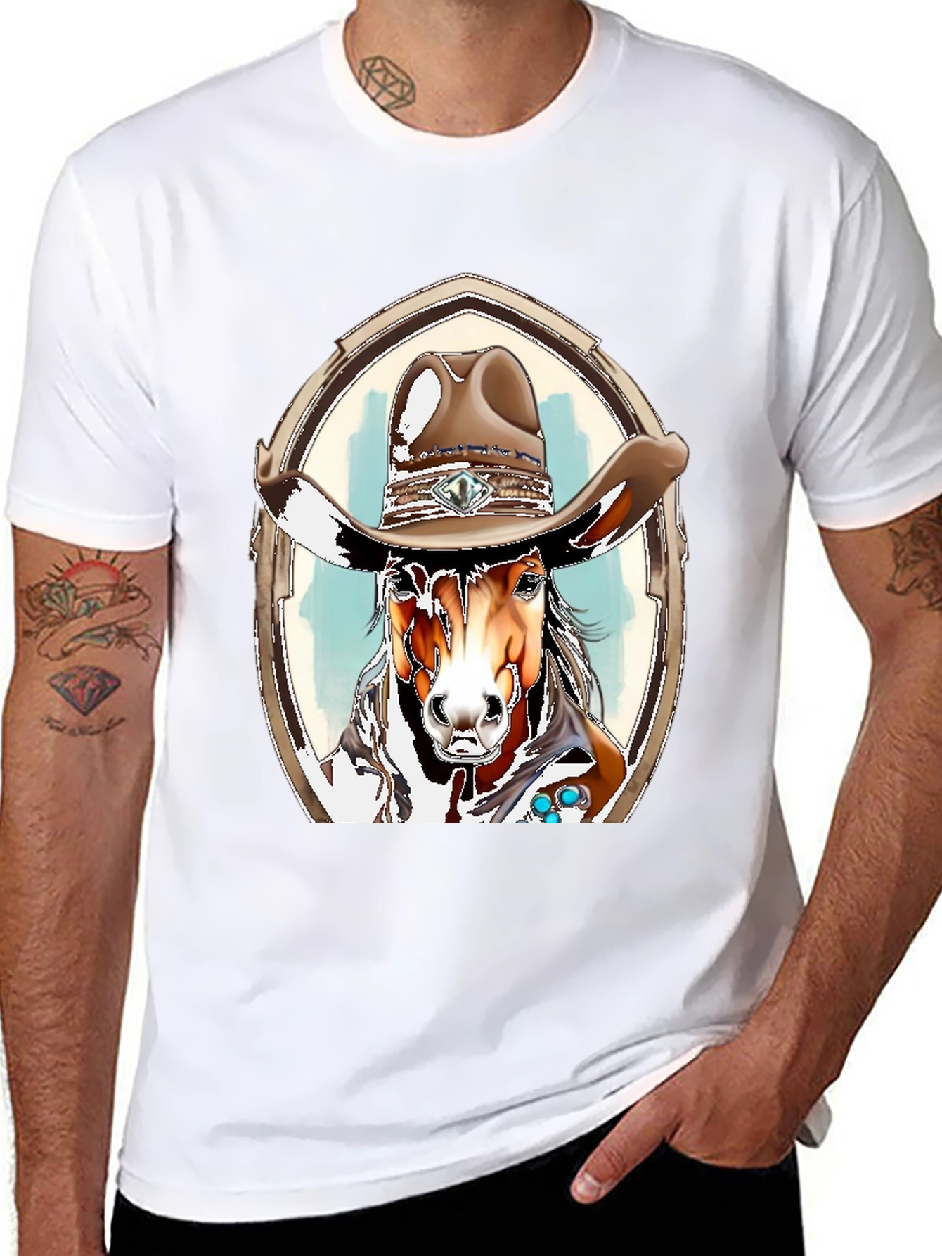 Cowboy Horse Graphic Tee