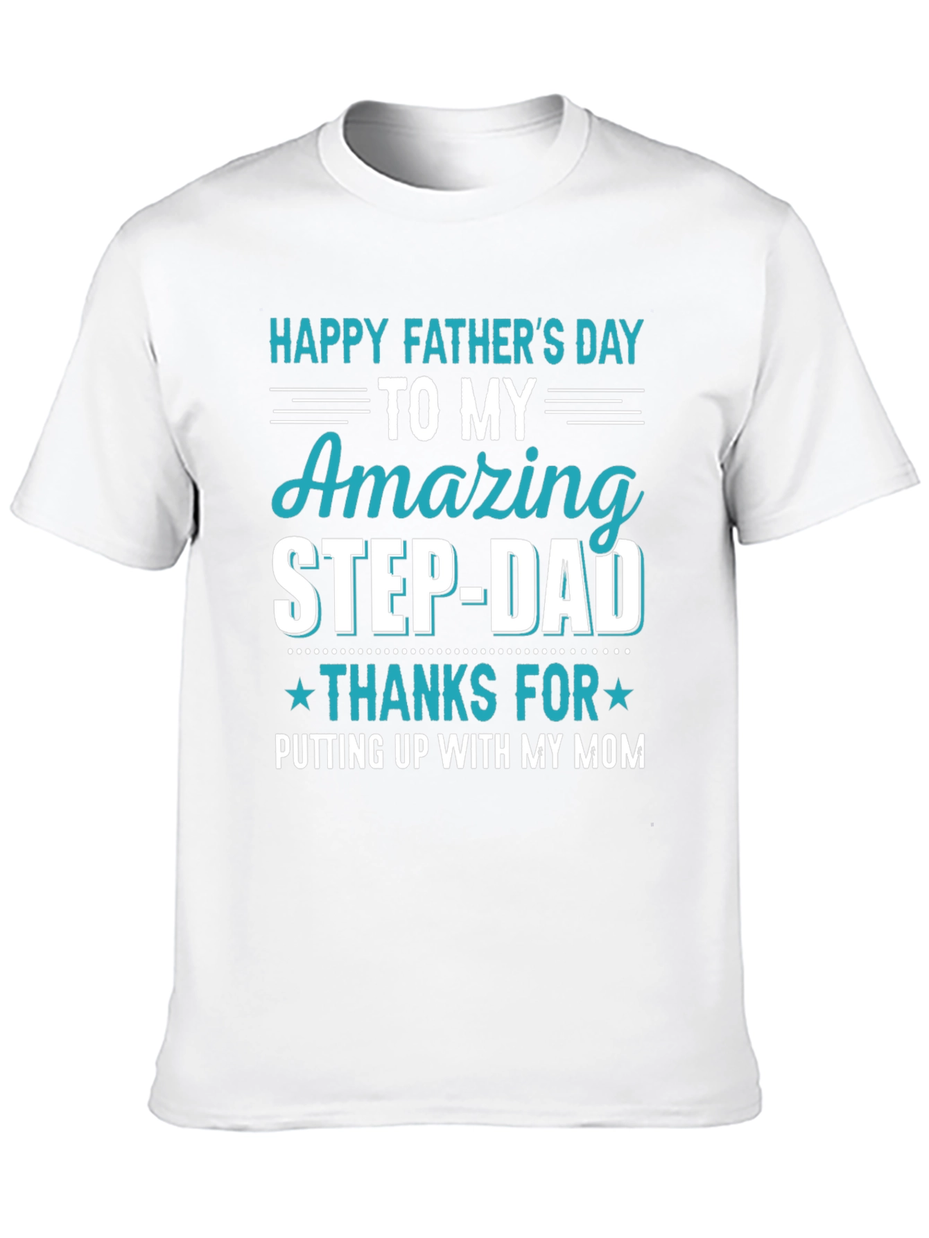 Amazing Step-Dad Fathers Day T-Shirt