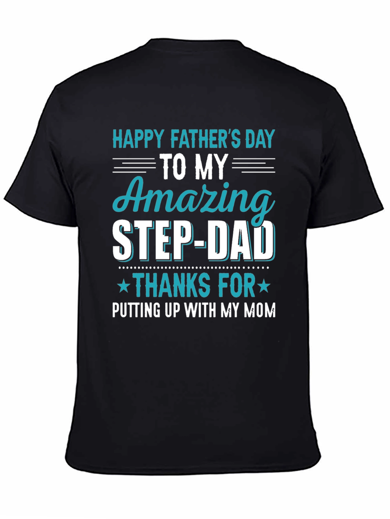 Amazing Step-Dad Fathers Day T-Shirt