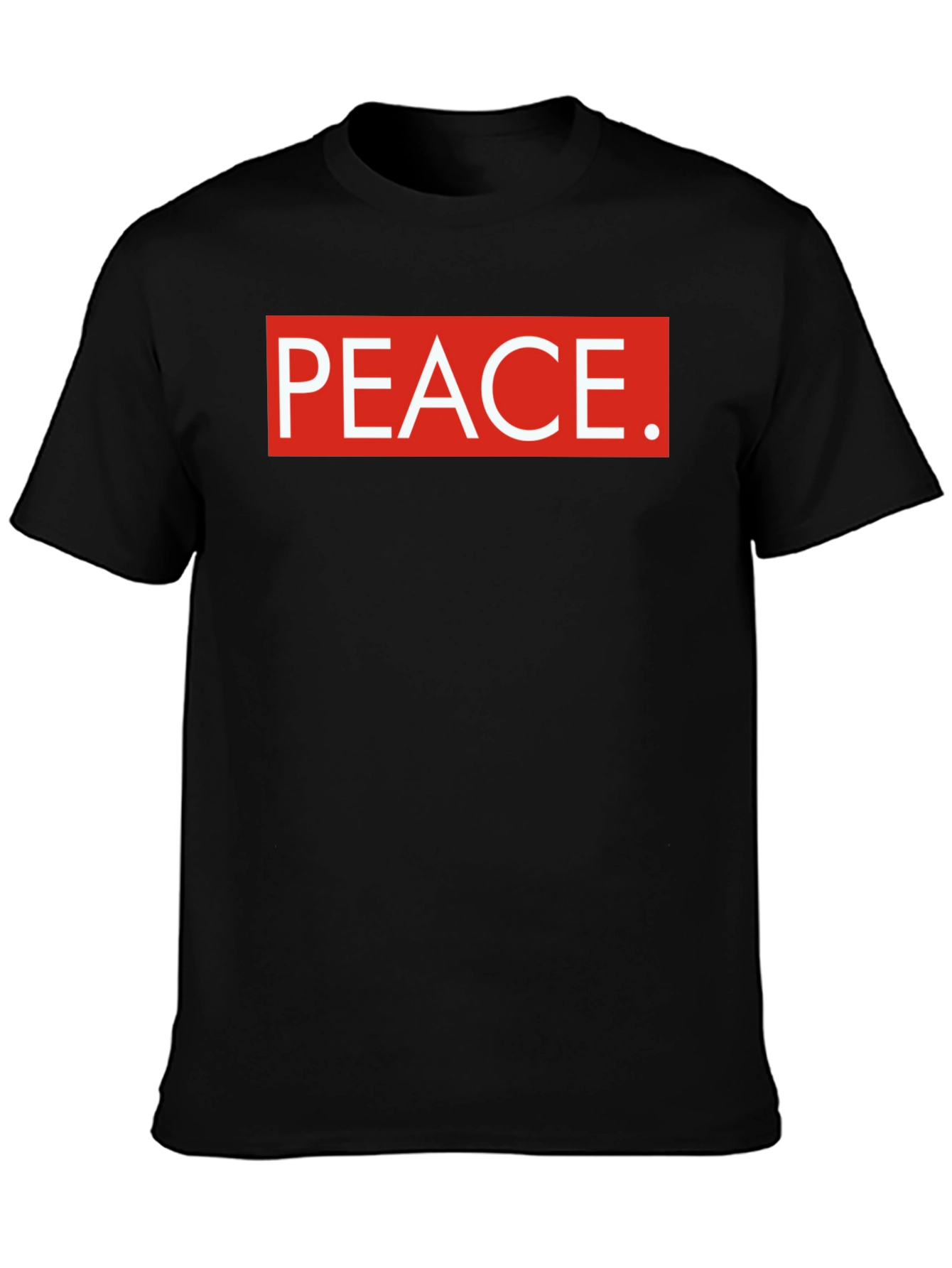 Peace Graphic Tee - Black