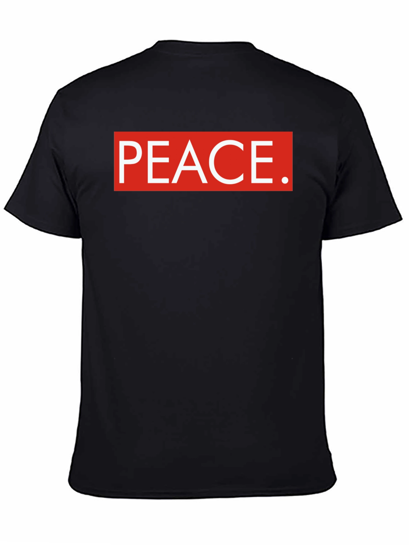 Peace Graphic Tee - Black