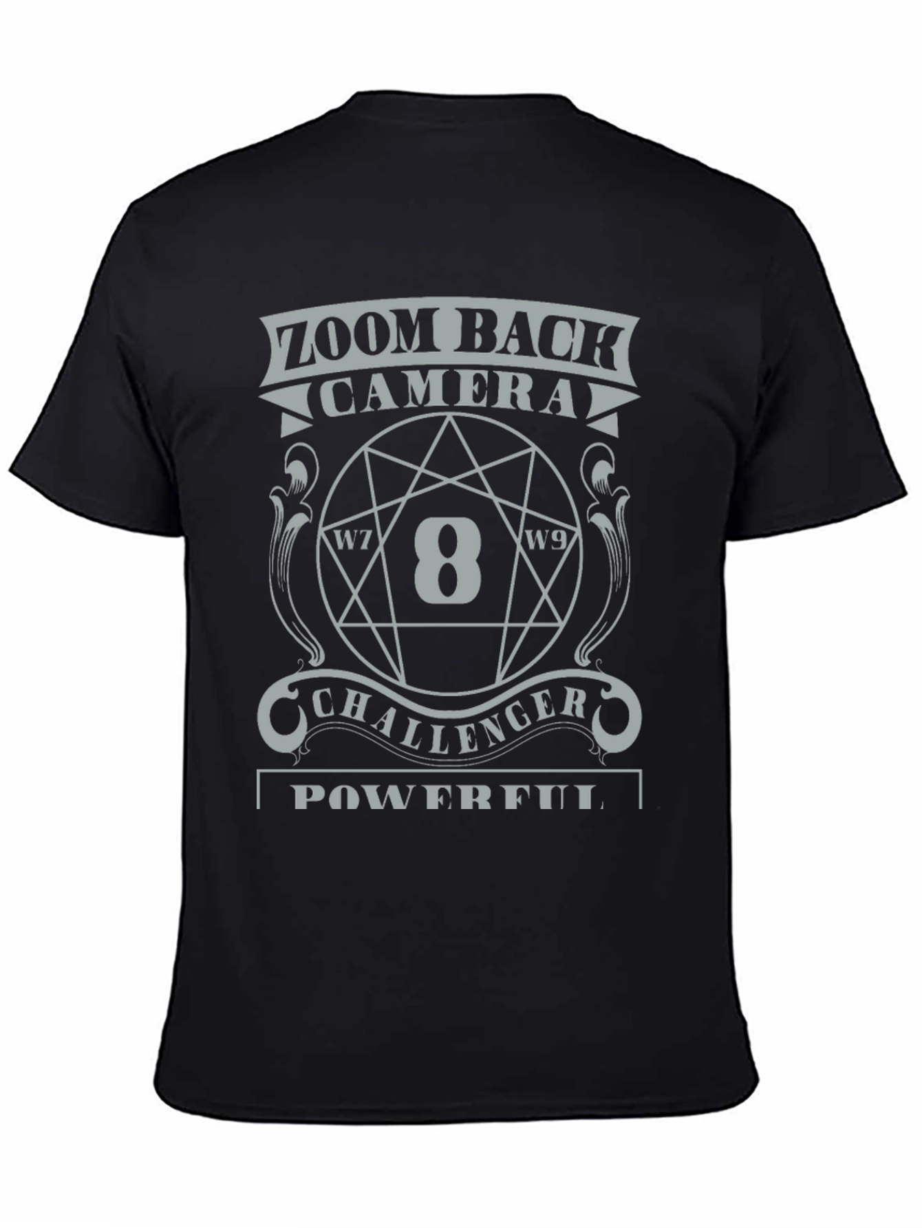 Zoom Back Camera Challenger T-Shirt
