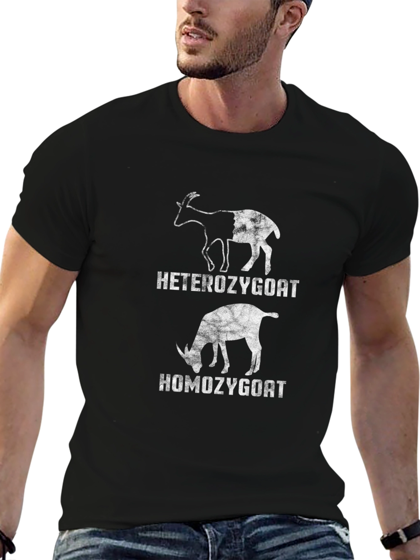Heterozygoat Homozygoat Pun T-Shirt