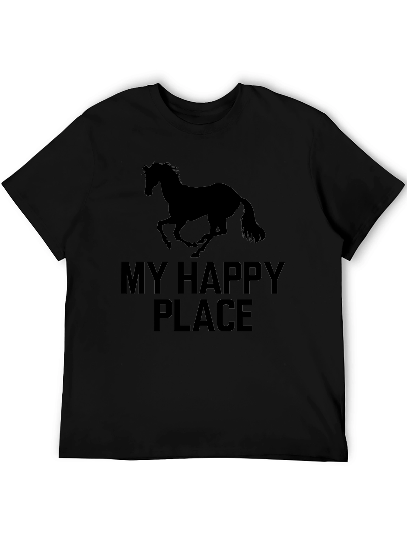 My Happy Place Horse Graphic Tee