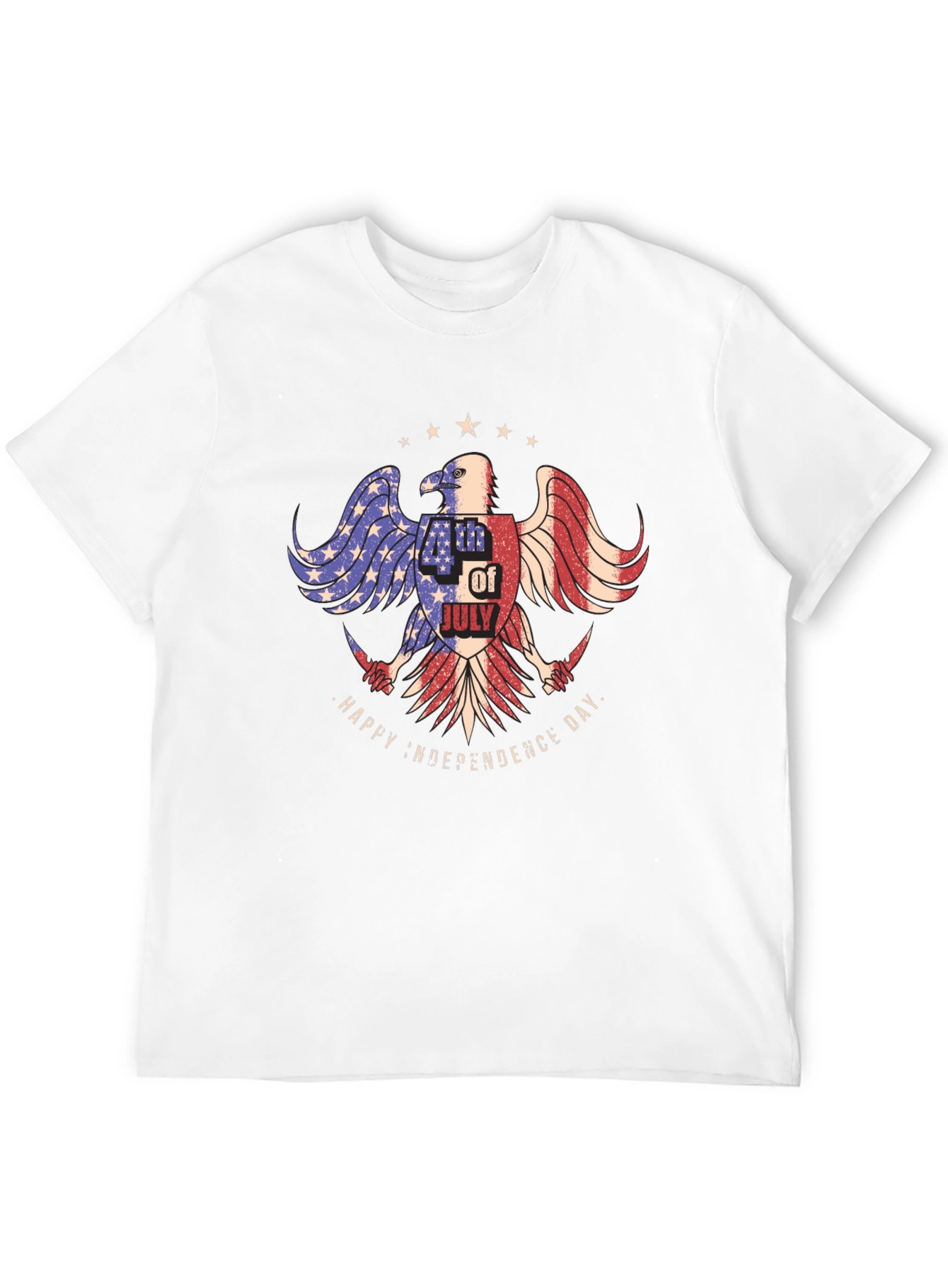Patriotic Eagle 4th of July Graphic Tee