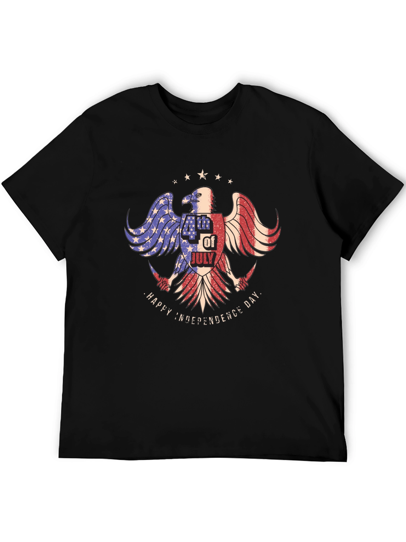 Patriotic Eagle 4th of July Graphic Tee