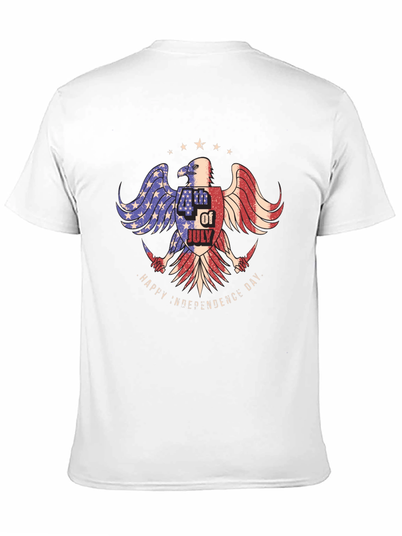 Patriotic Eagle 4th of July Graphic Tee