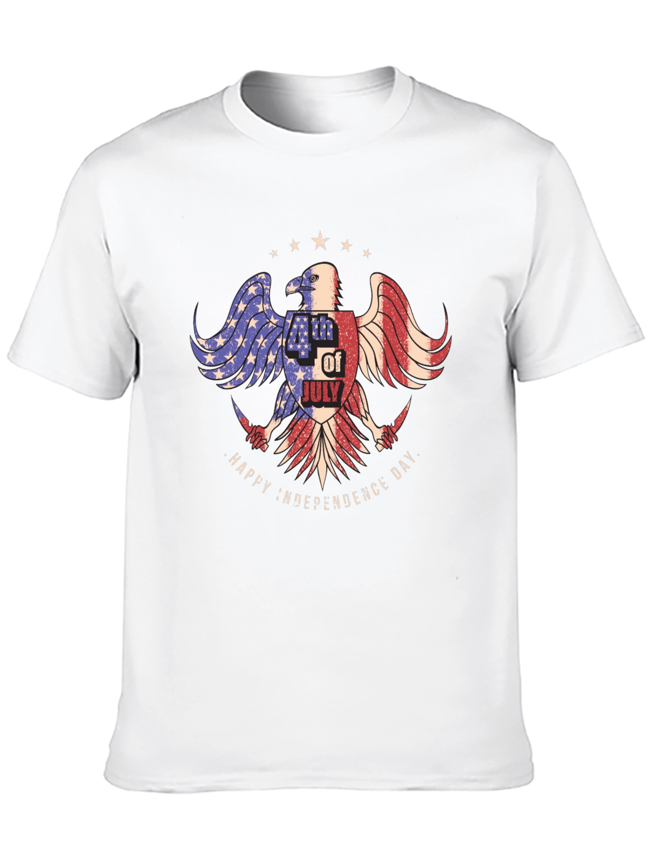 Patriotic Eagle 4th of July Graphic Tee