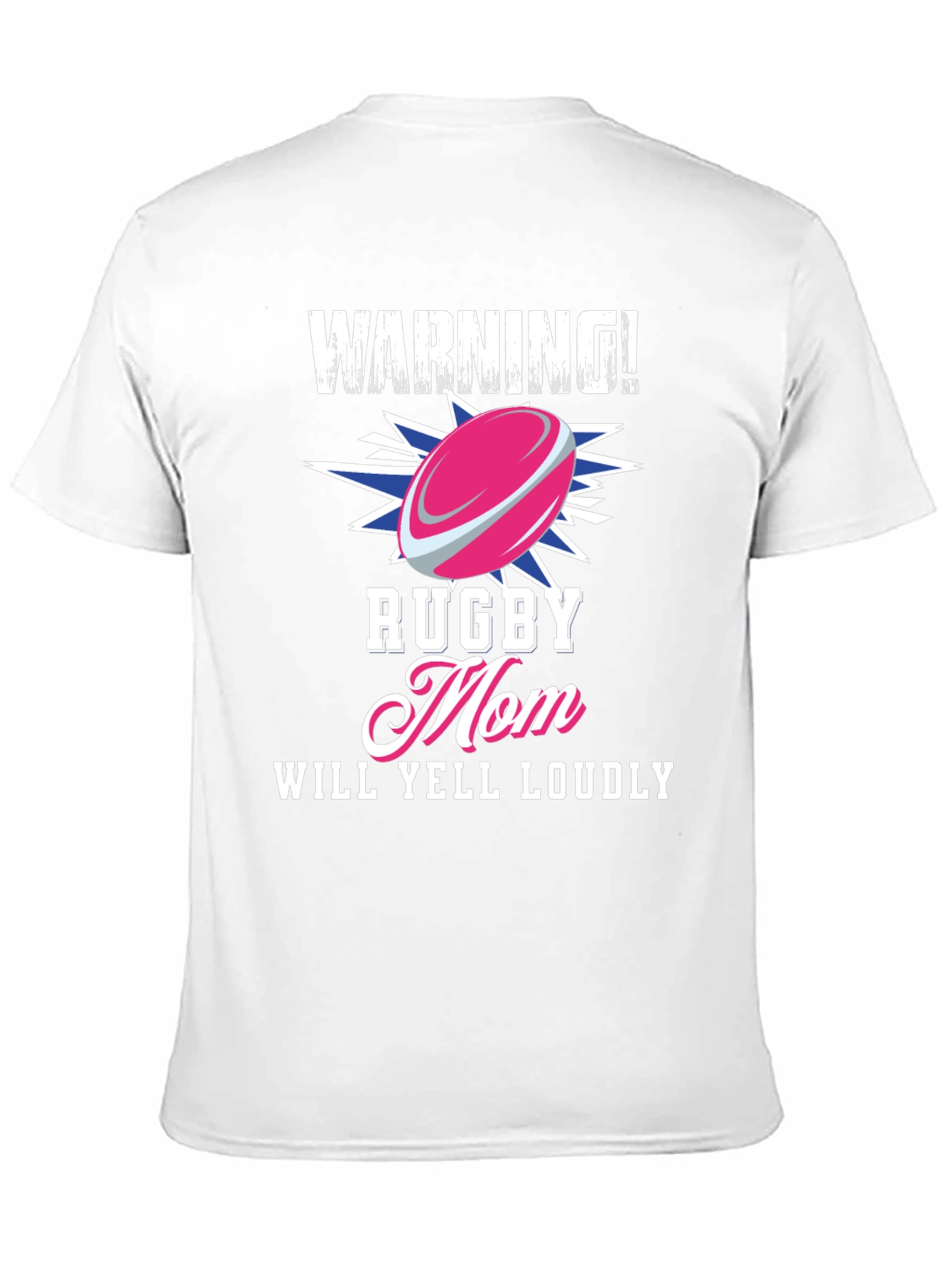 Warning! Rugby Mom T-Shirt