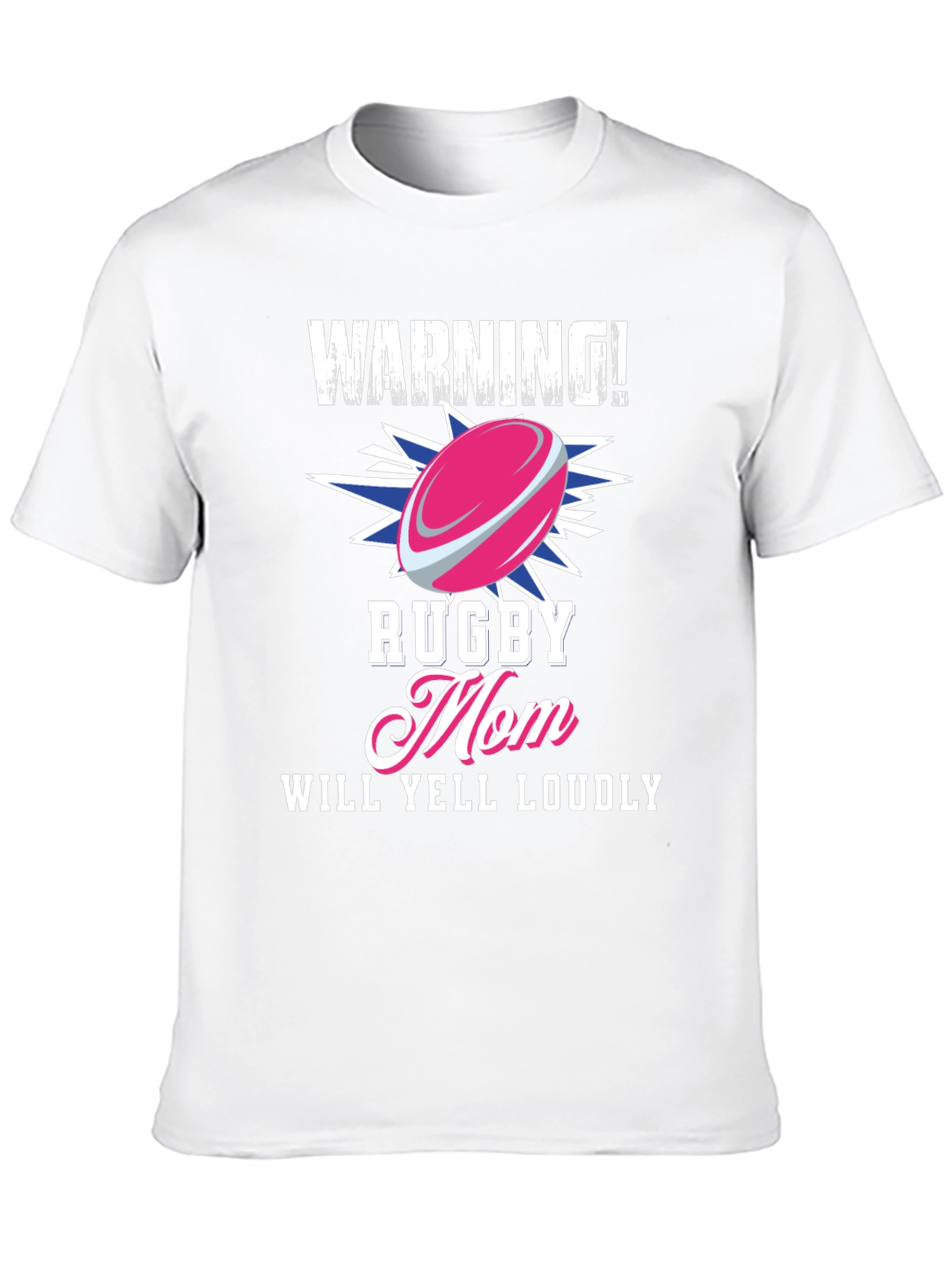 Warning! Rugby Mom T-Shirt