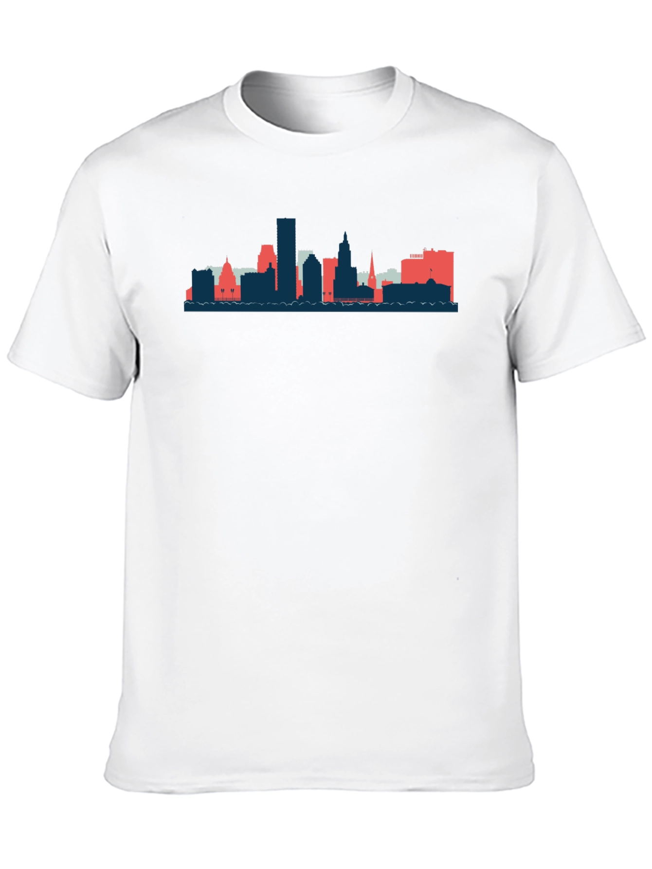 Skyline Graphic Tee - Black Unisex T-Shirt
