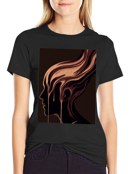 Abstract Woman Face Graphic Tee