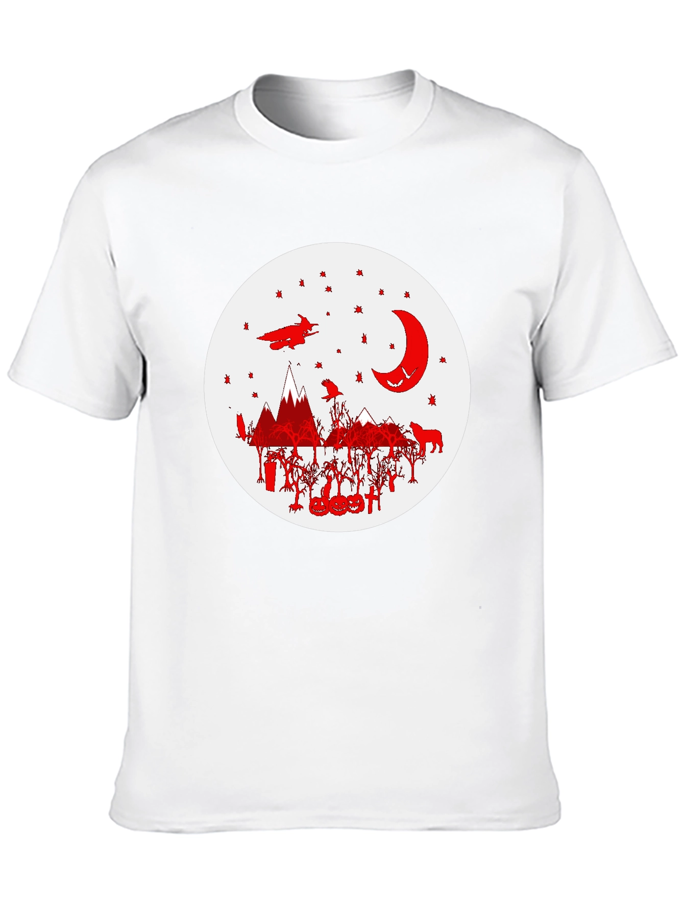 Halloween Graphic Tee - Witch Moon and More!