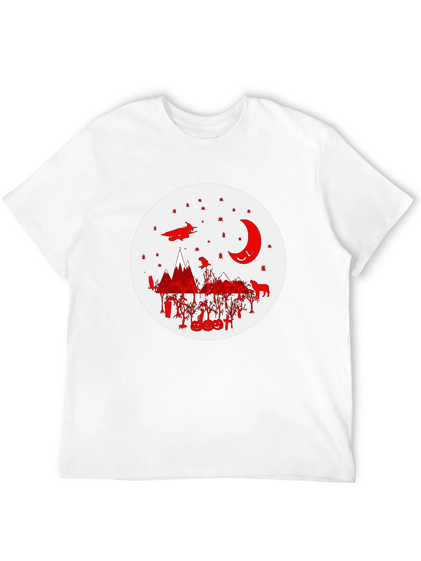 Halloween Graphic Tee - Witch Moon and More!
