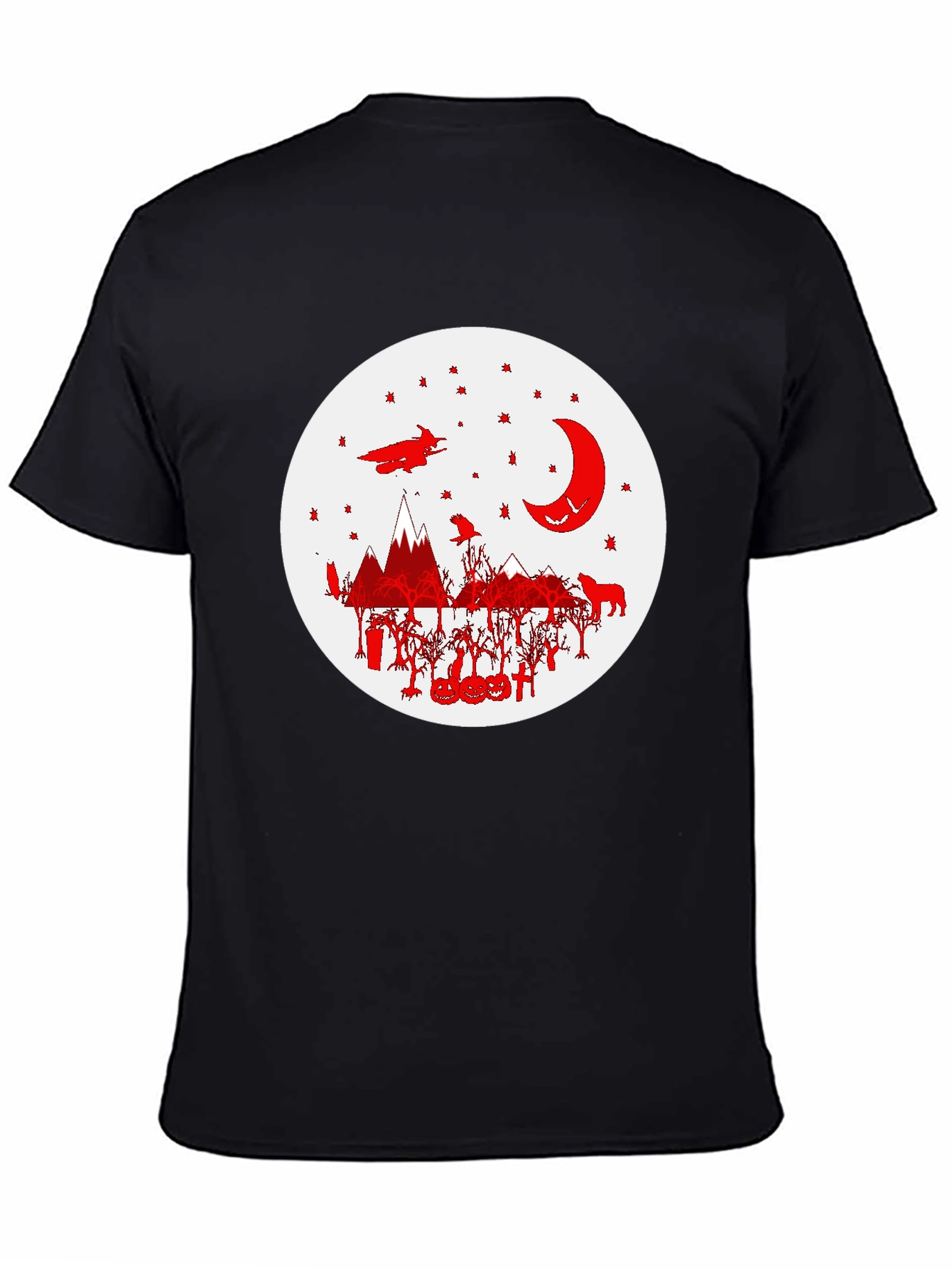Halloween Graphic Tee - Witch Moon and More!