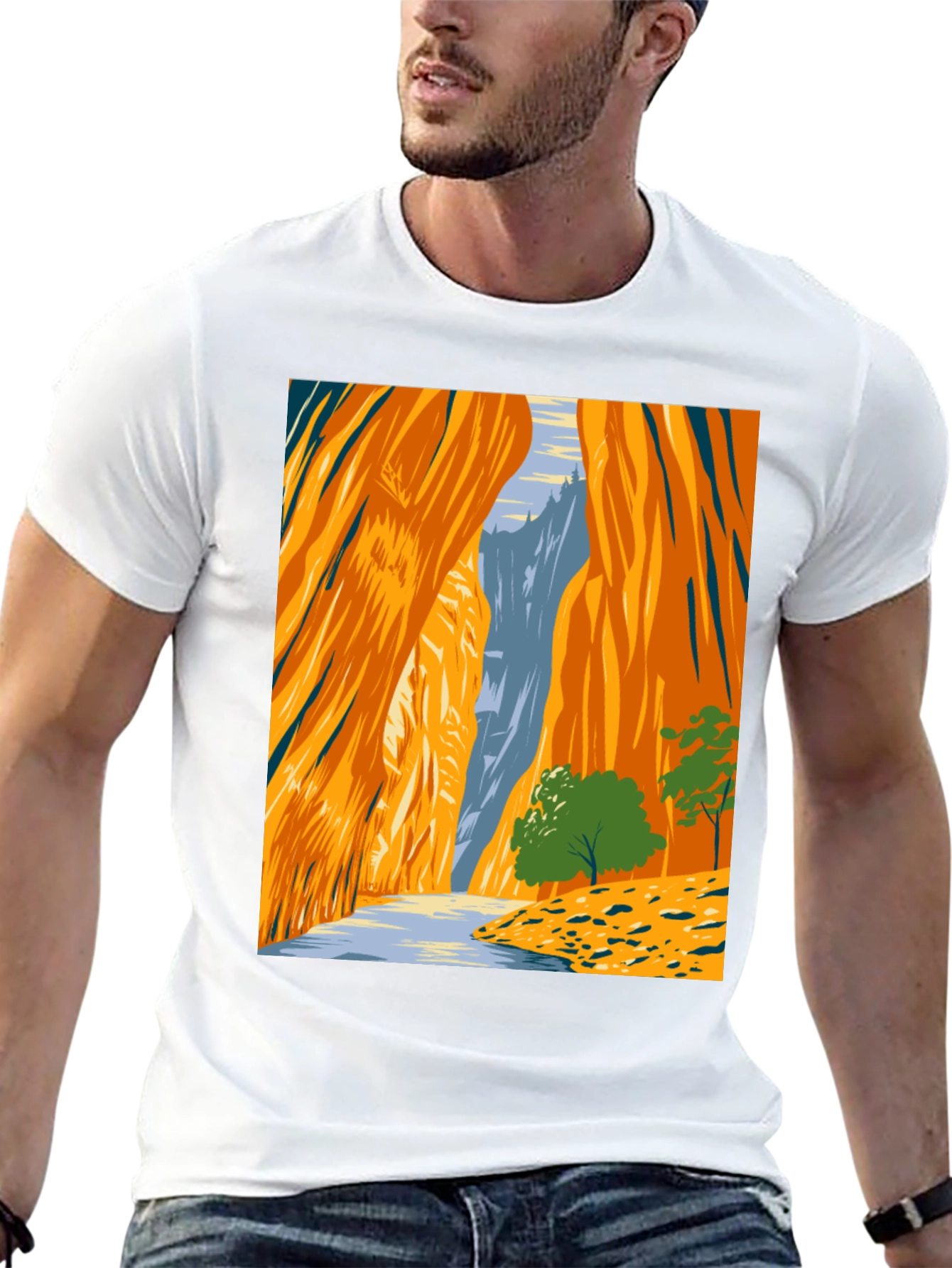 Canyon Graphic Tee - Adventure Awaits
