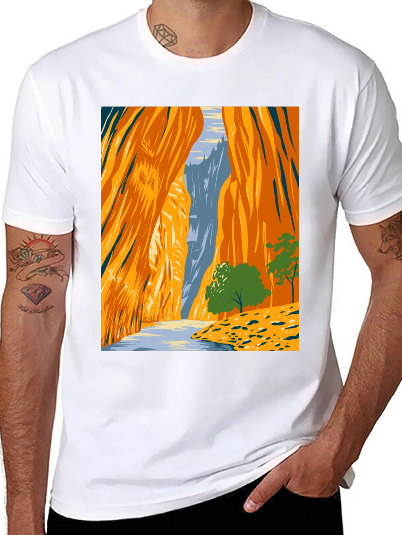 Canyon Graphic Tee - Adventure Awaits