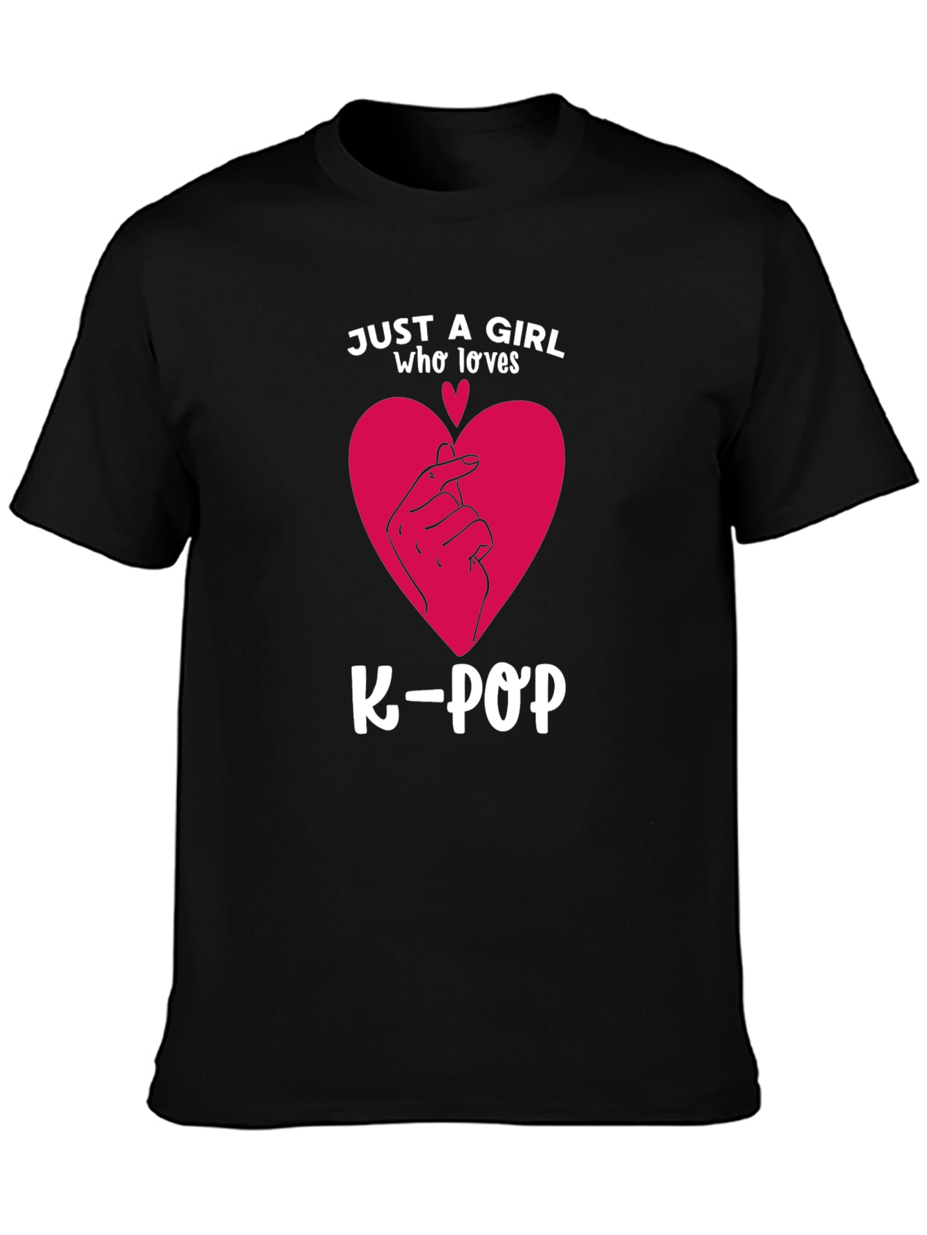 K-Pop Lover T-Shirt - Just a Girl Who Loves