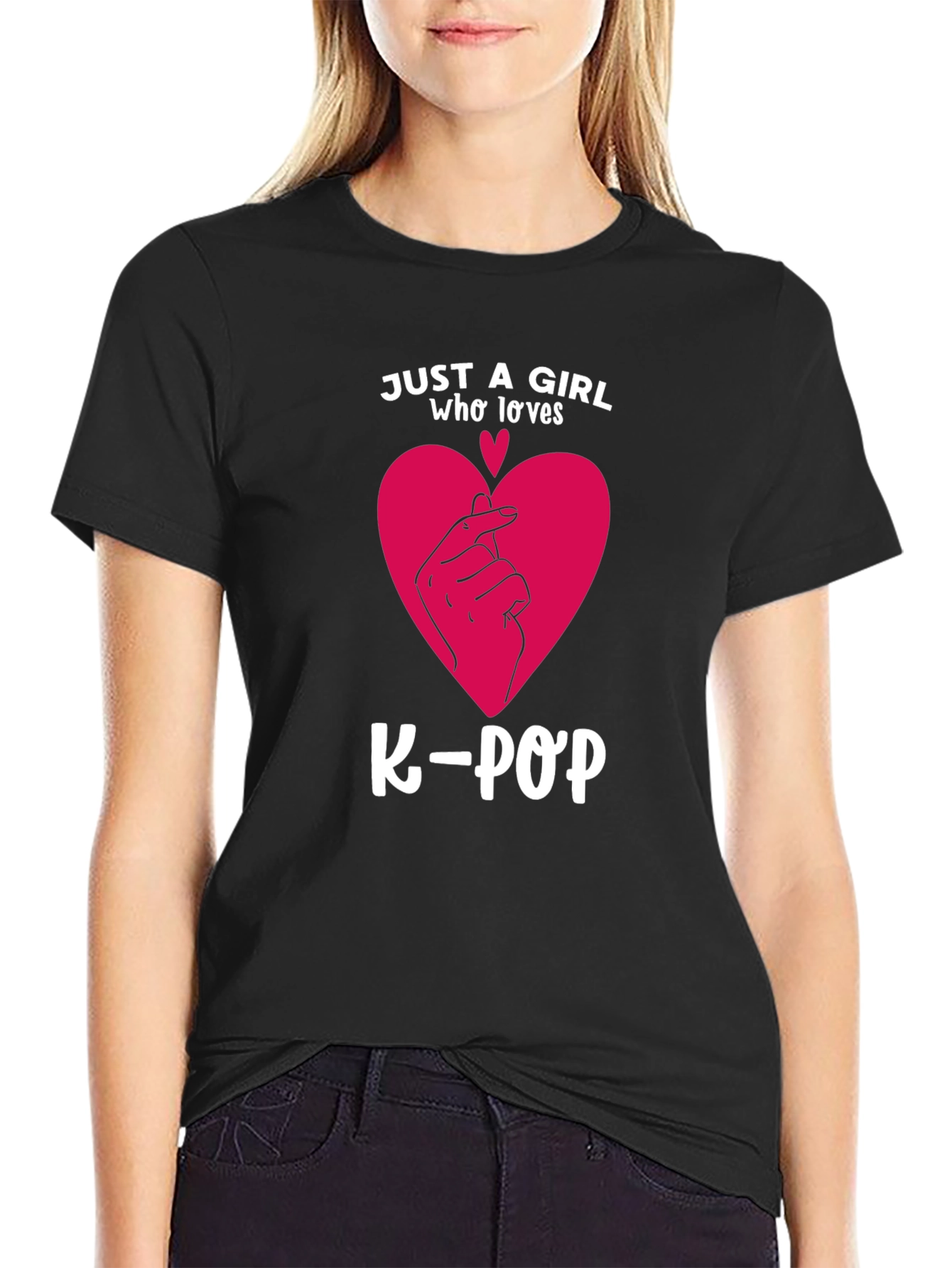 K-Pop Lover T-Shirt - Just a Girl Who Loves