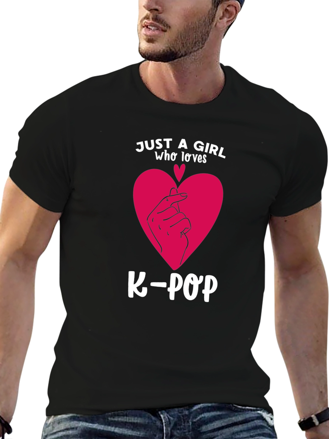 K-Pop Lover T-Shirt - Just a Girl Who Loves