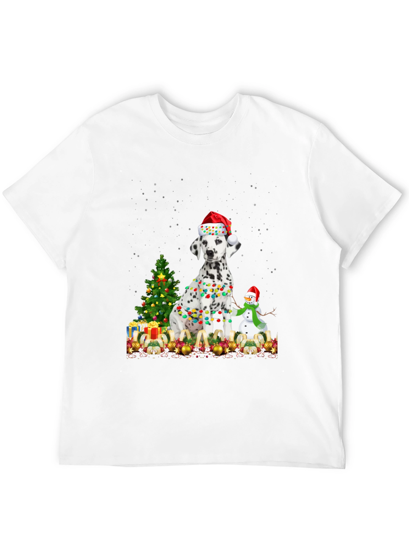 Dalmatian Christmas T-Shirt