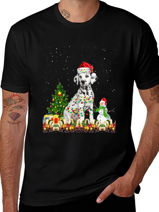 Dalmatian Christmas T-Shirt