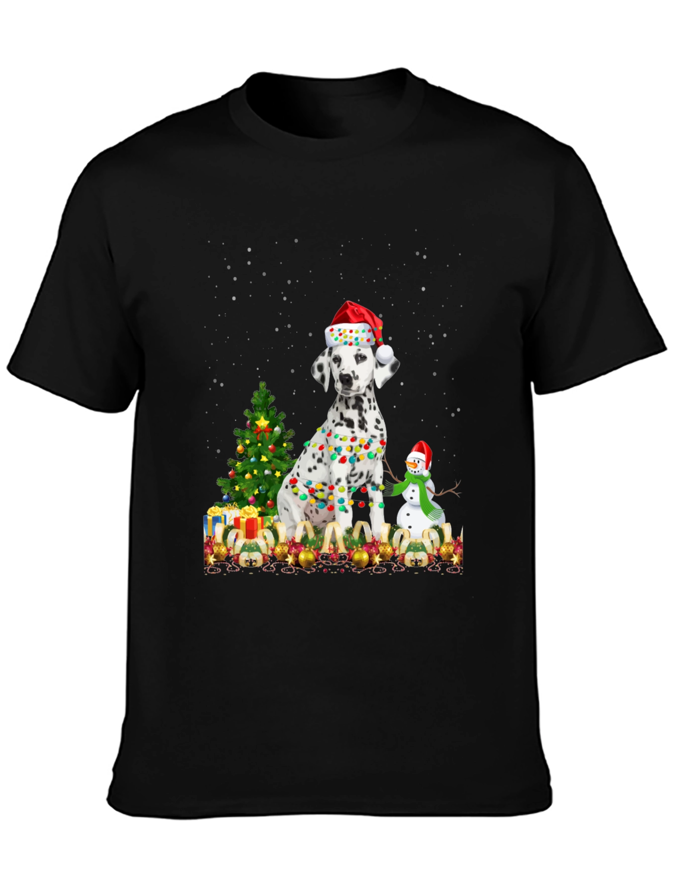 Dalmatian Christmas T-Shirt