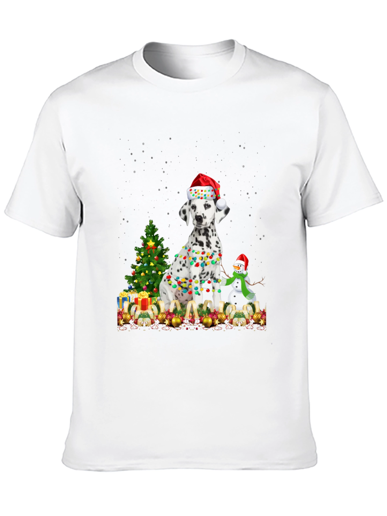 Dalmatian Christmas T-Shirt