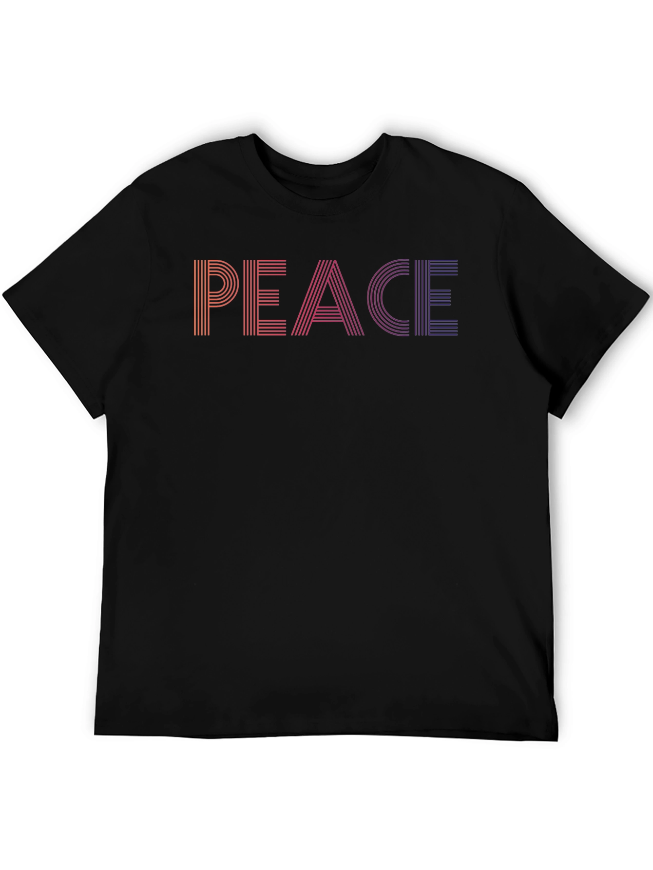 Peace Graphic Tee - Retro Style