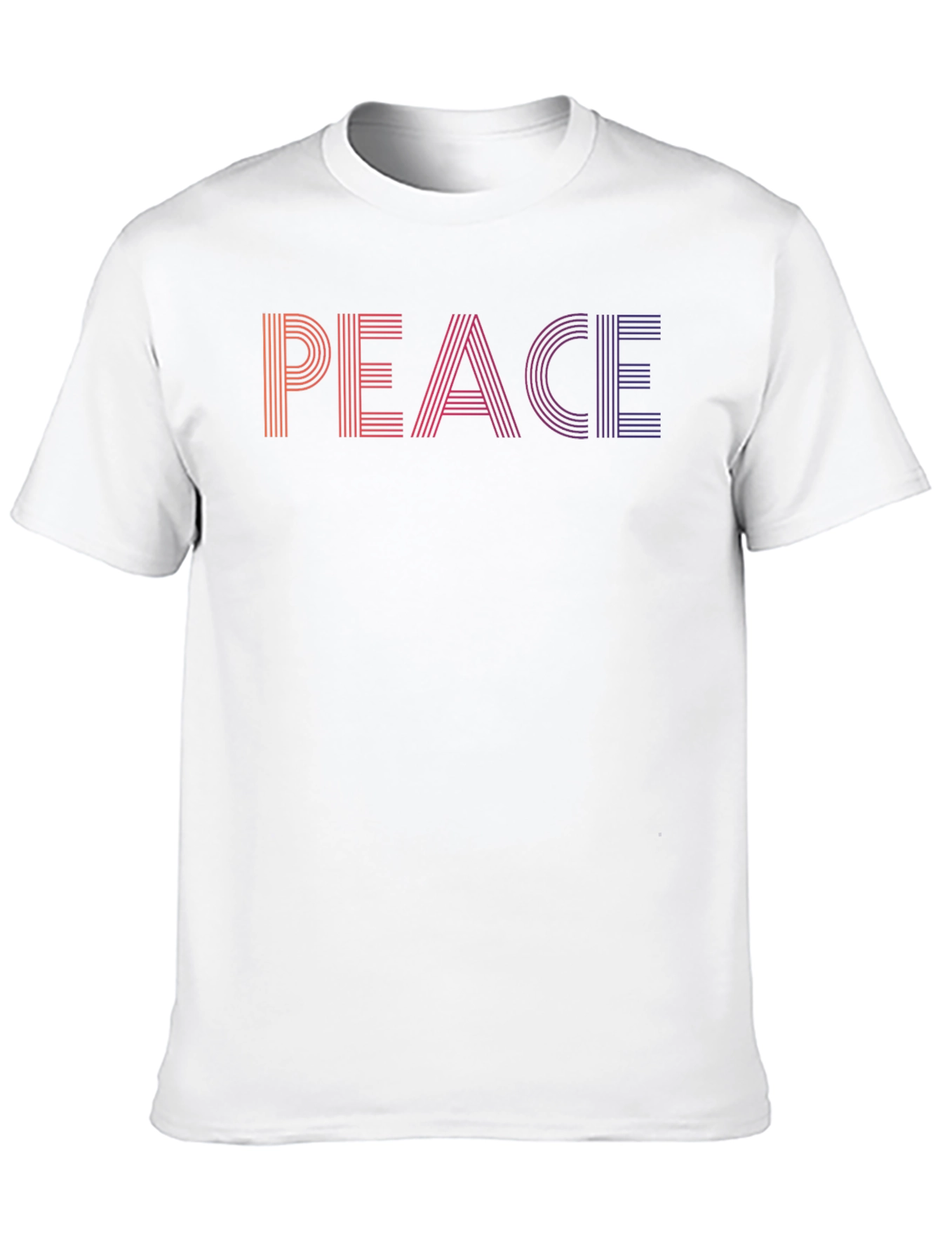 Peace Graphic Tee - Retro Style