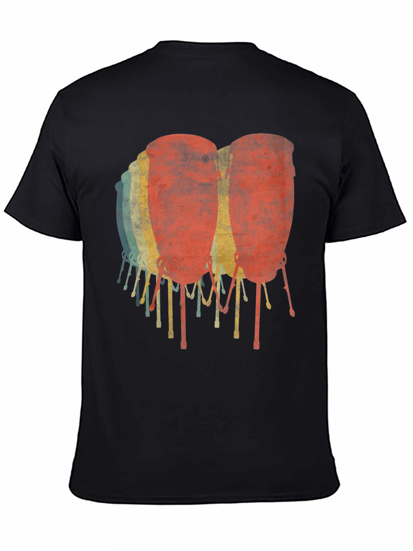 Retro Bongo Drum Graphic Tee