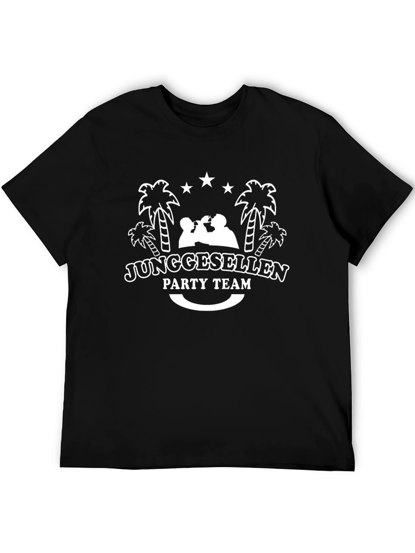 Junggesellen Party Team Black T-Shirt