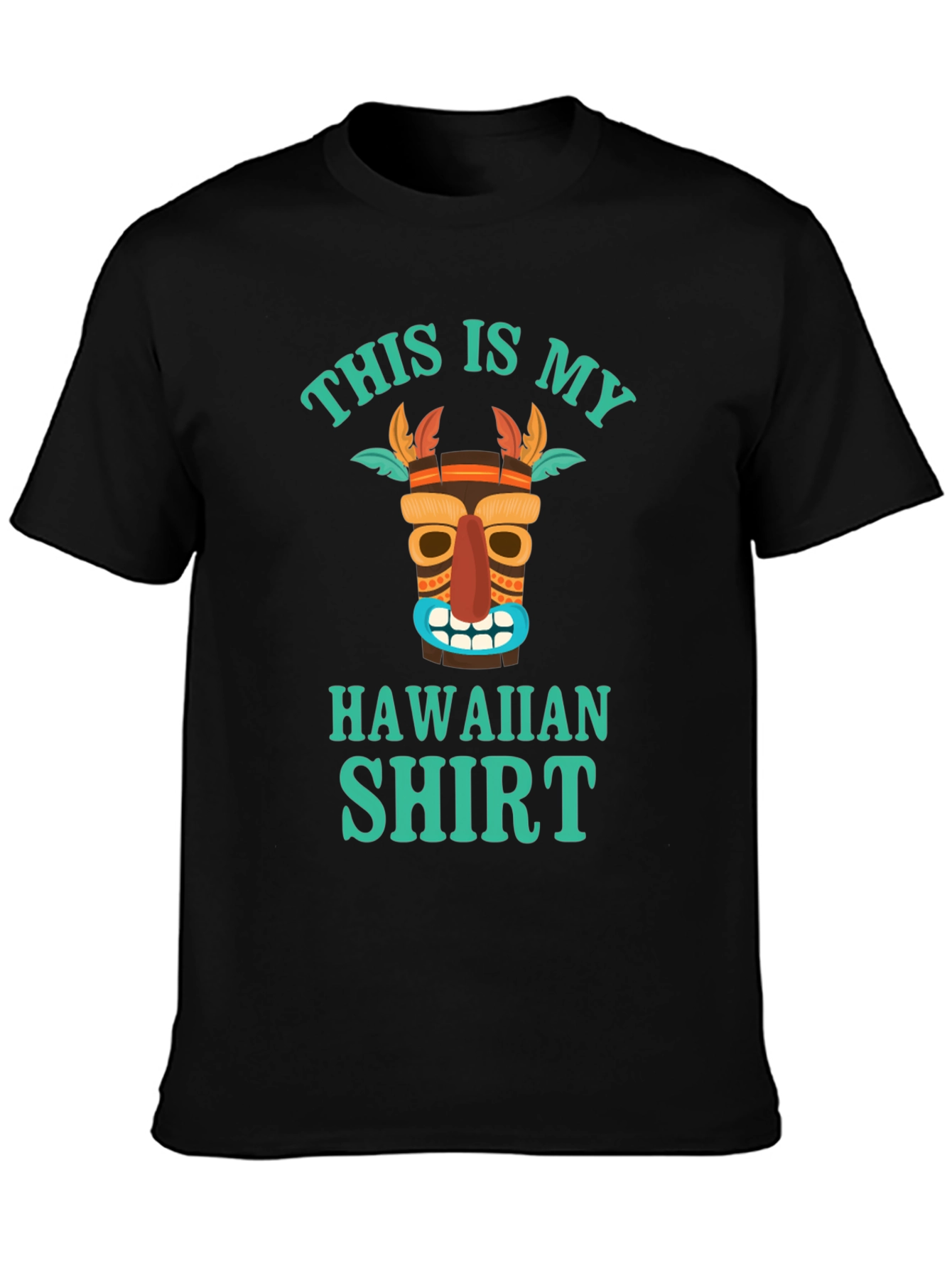 Tiki Hawaiian Shirt - Mens Graphic Tee