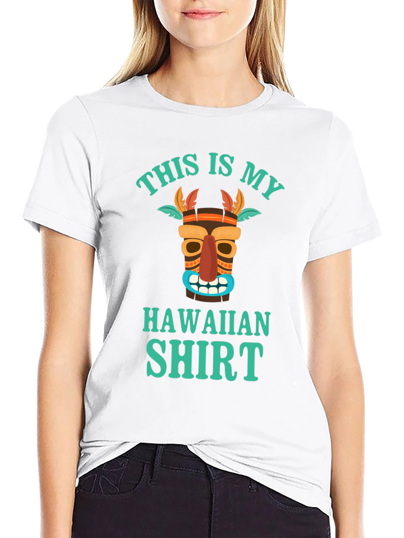 Tiki Hawaiian Shirt - Mens Graphic Tee