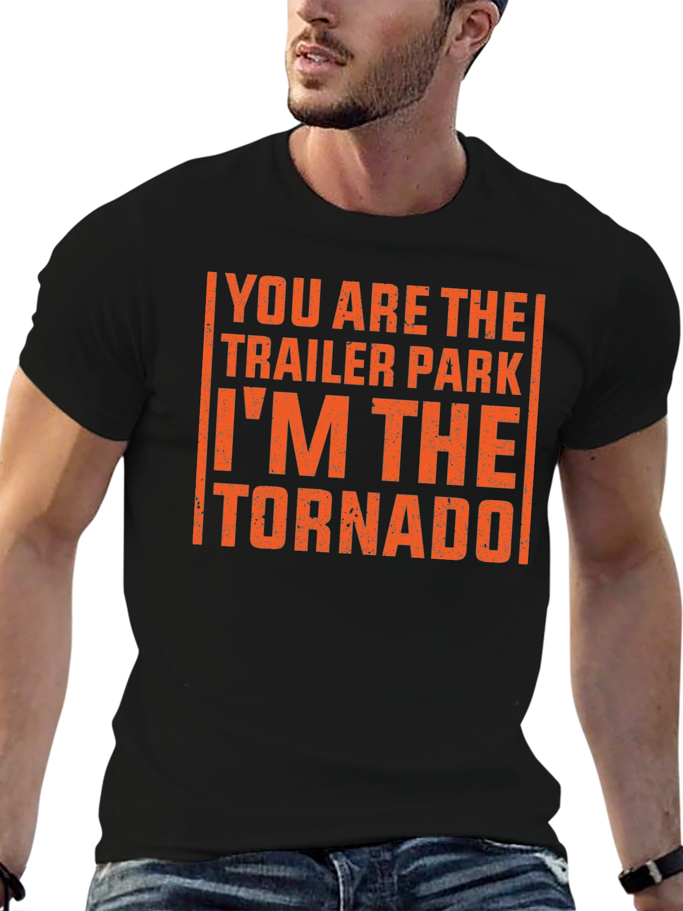Trailer Park Tornado Graphic T-Shirt