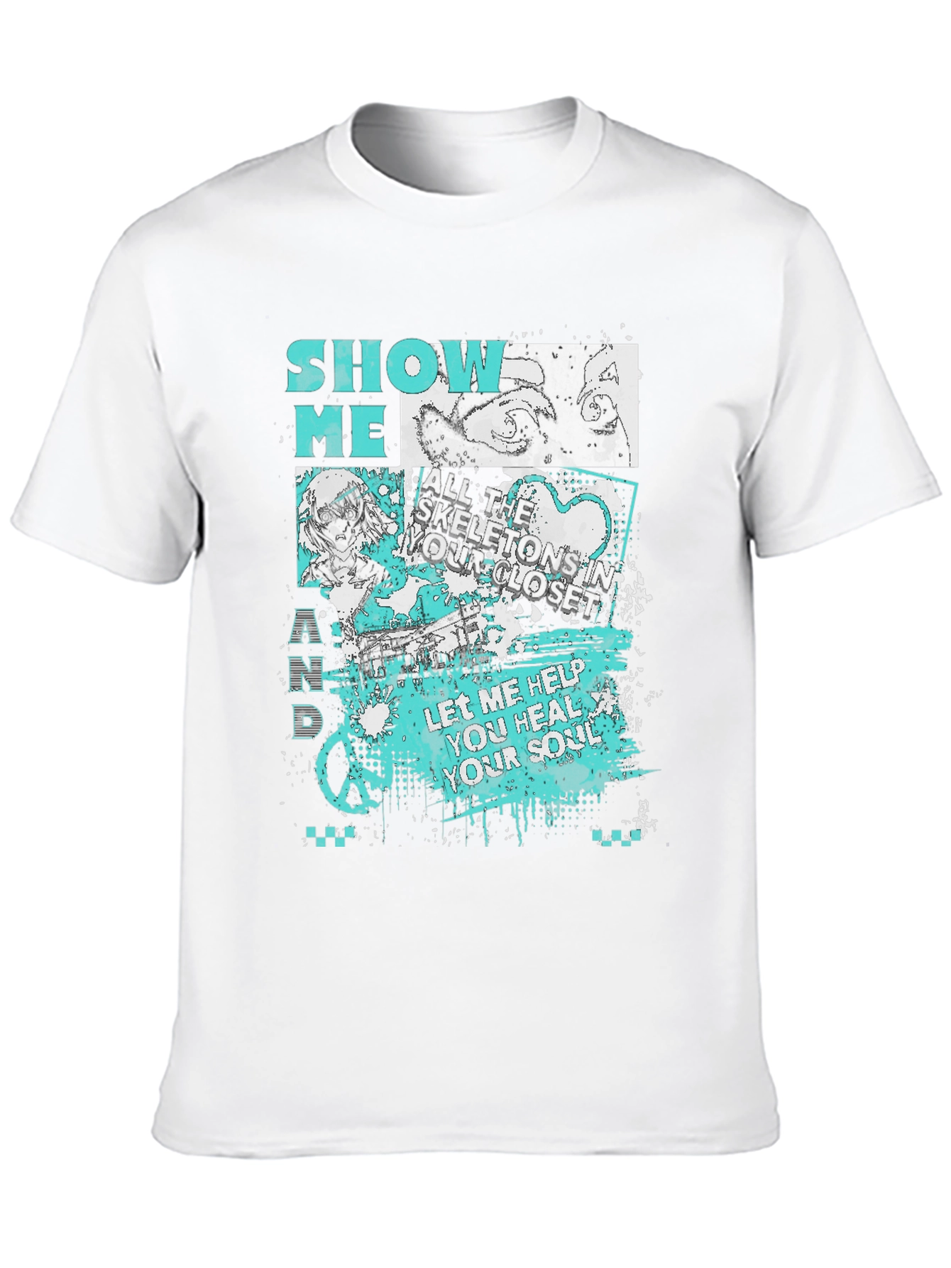 Graphic Print T-Shirt: Show Me