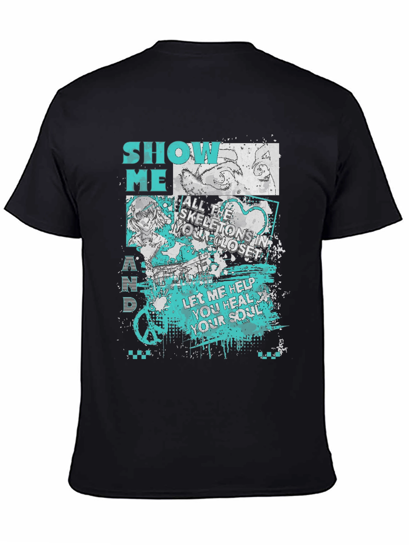 Graphic Print T-Shirt: Show Me