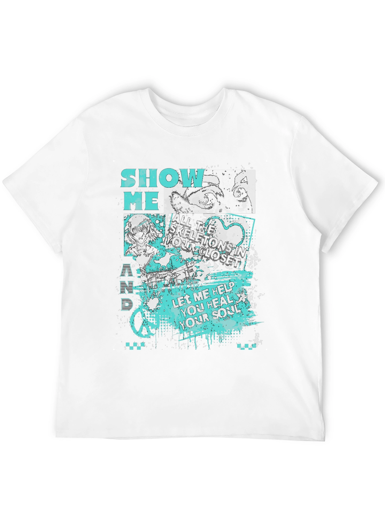 Graphic Print T-Shirt: Show Me