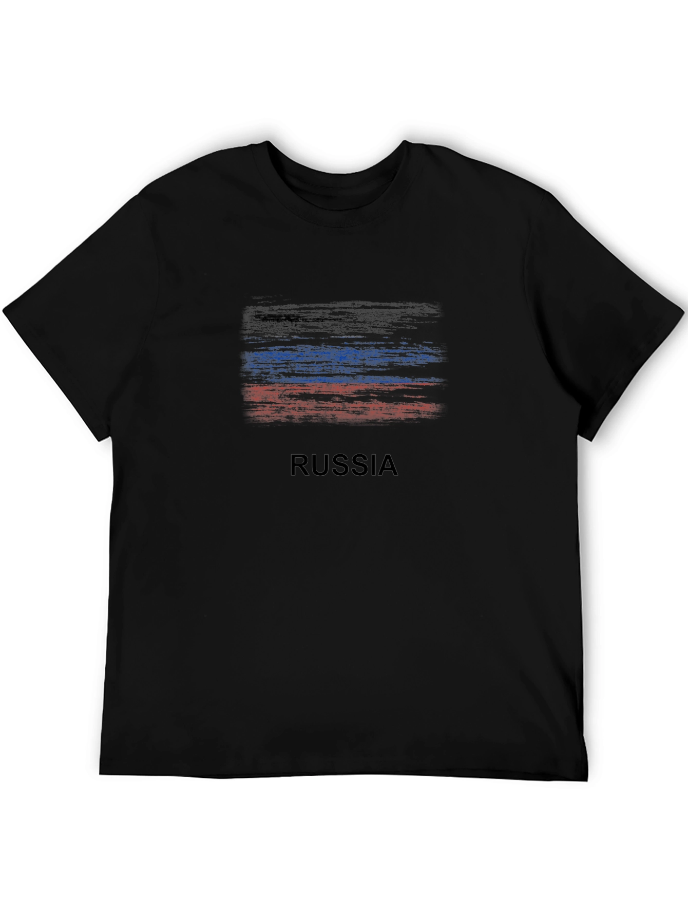 Russia Flag Brushstroke T-Shirt