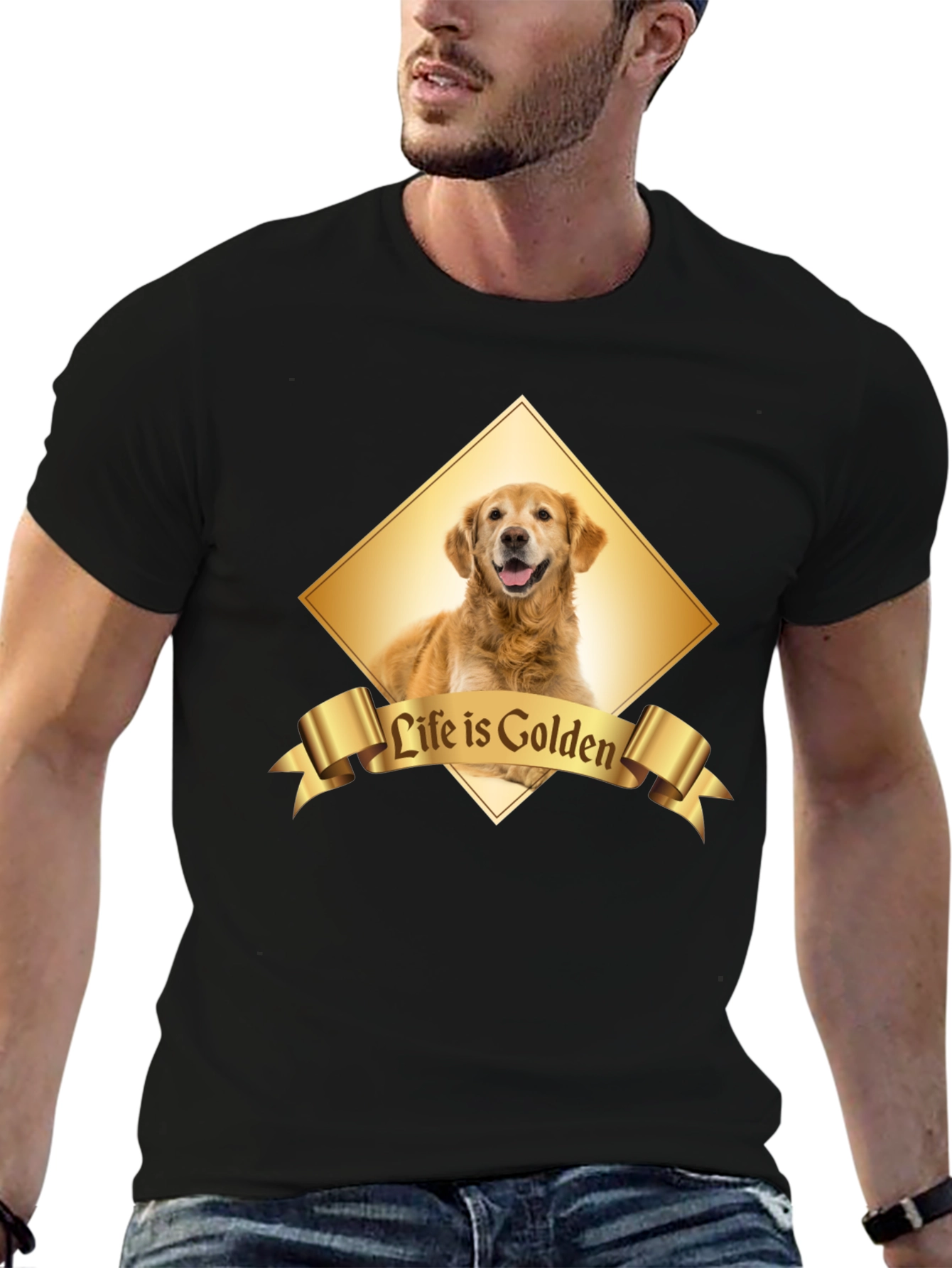 Life is Golden Dog T-Shirt