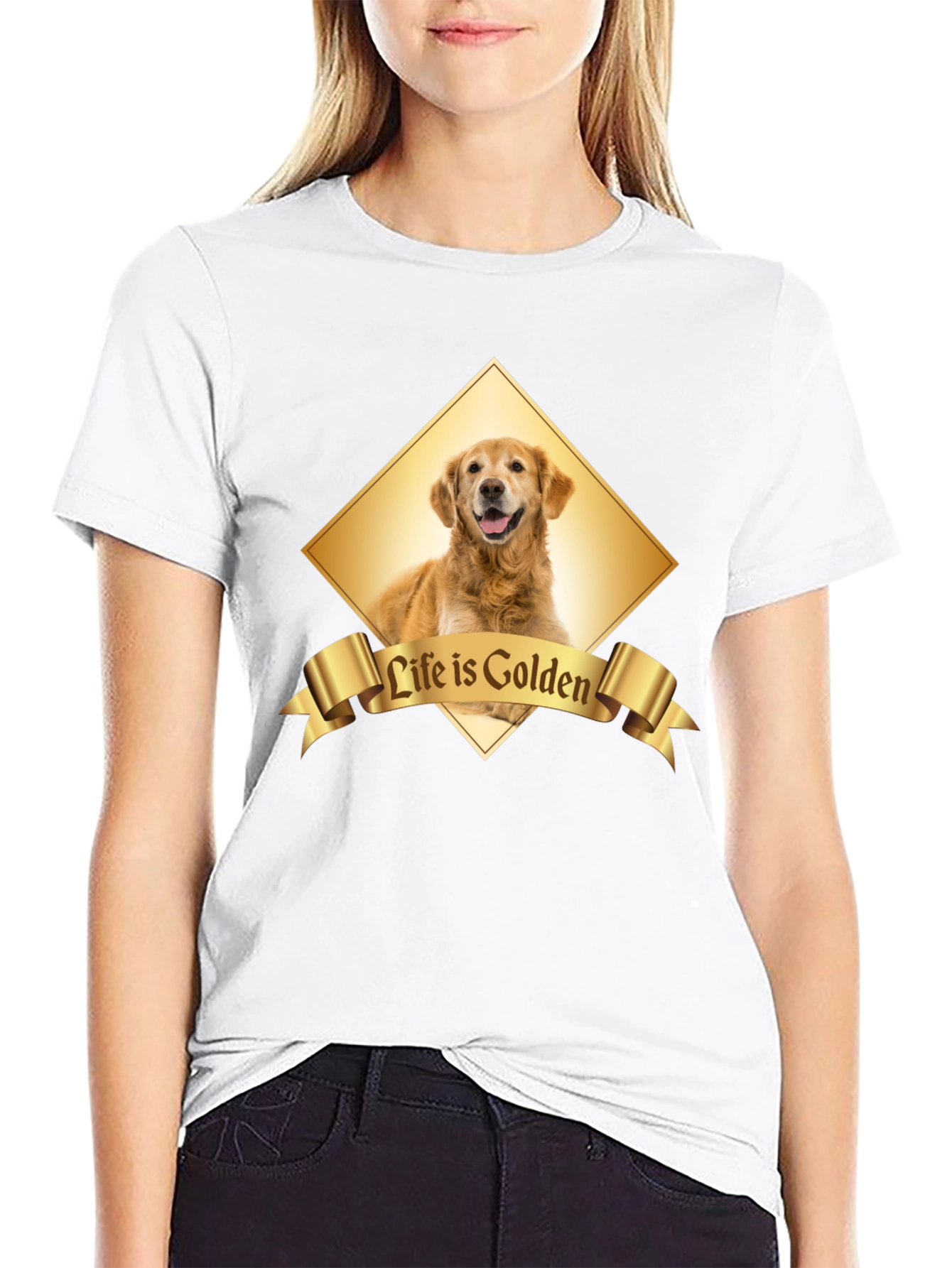 Life is Golden Dog T-Shirt